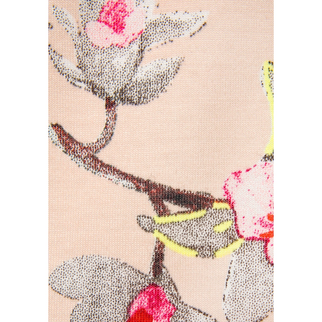 s.Oliver Shorty, (2 tlg.), Shorty mit Blumenmuster