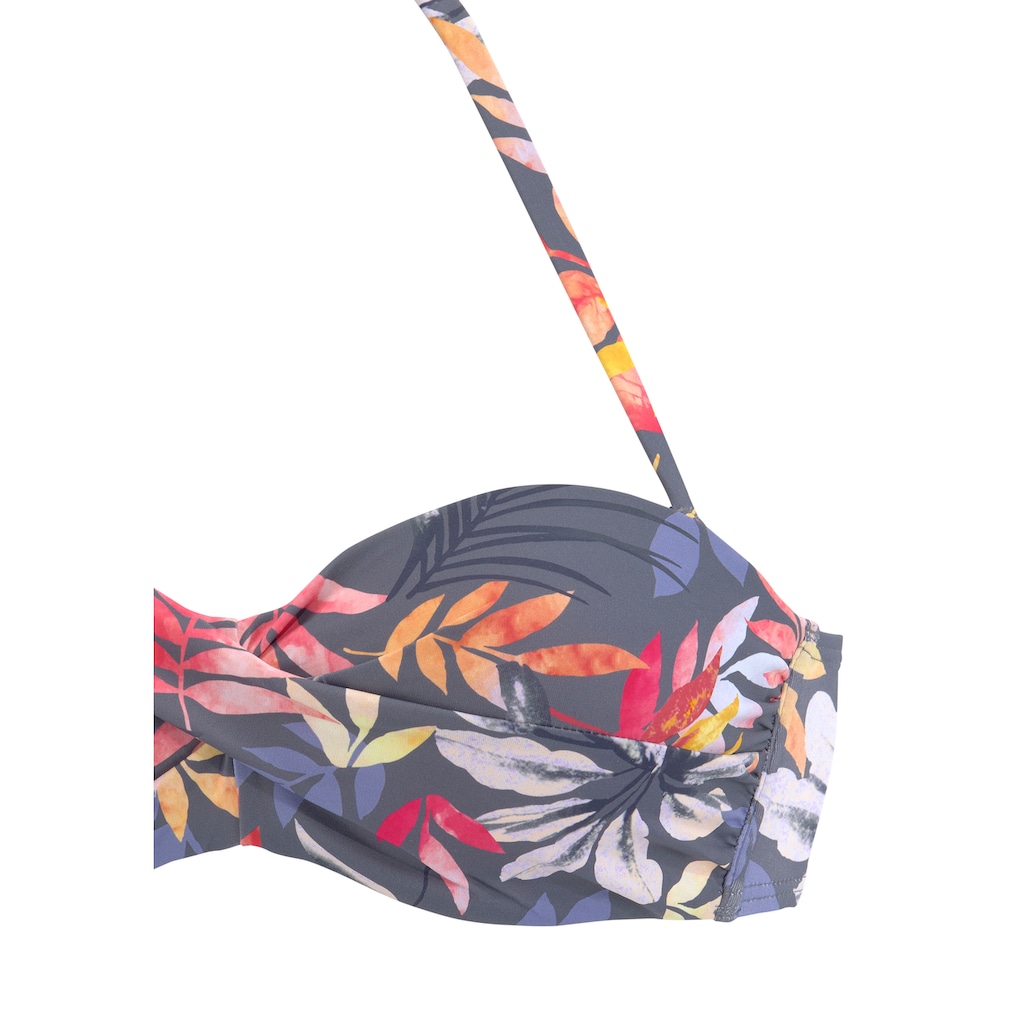 Vivance Bügel-Bandeau-Bikini-Top »Leilani«, in getwisteter Optik