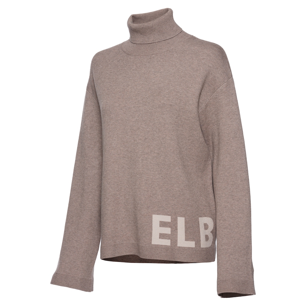 Elbsand Sweater, Rollkragenpullover aus hochwertigem Strick, Loungewear