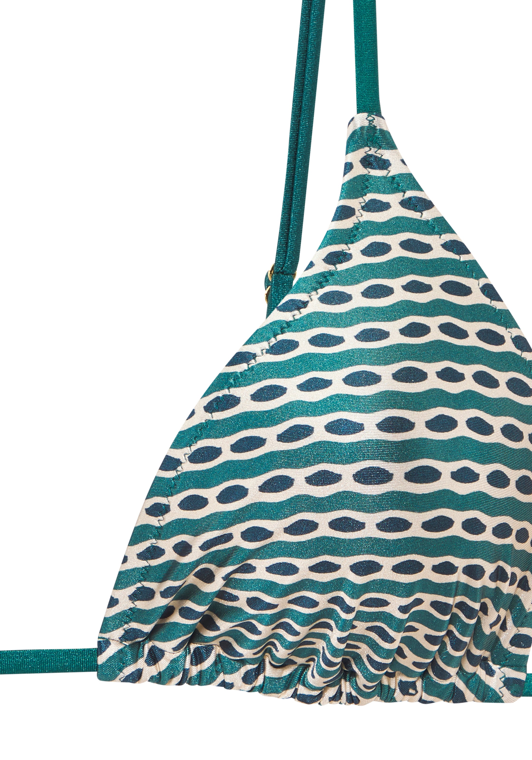 Copenhagen Studios Top bikini triangle »Gianna« aus hochwertiger Glanzware