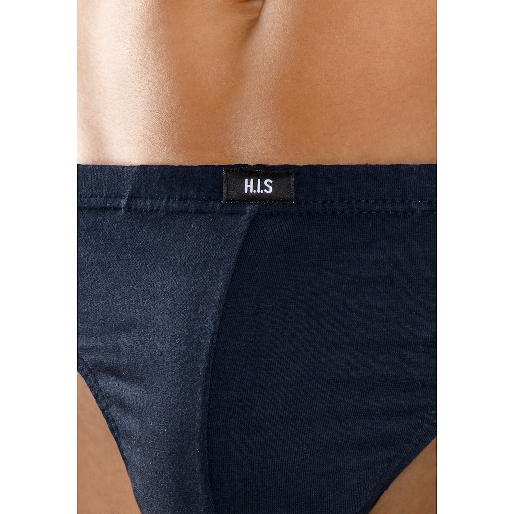 H.I.S String, (Packung, 3 St.), aus weichem Baumwoll-Stretch