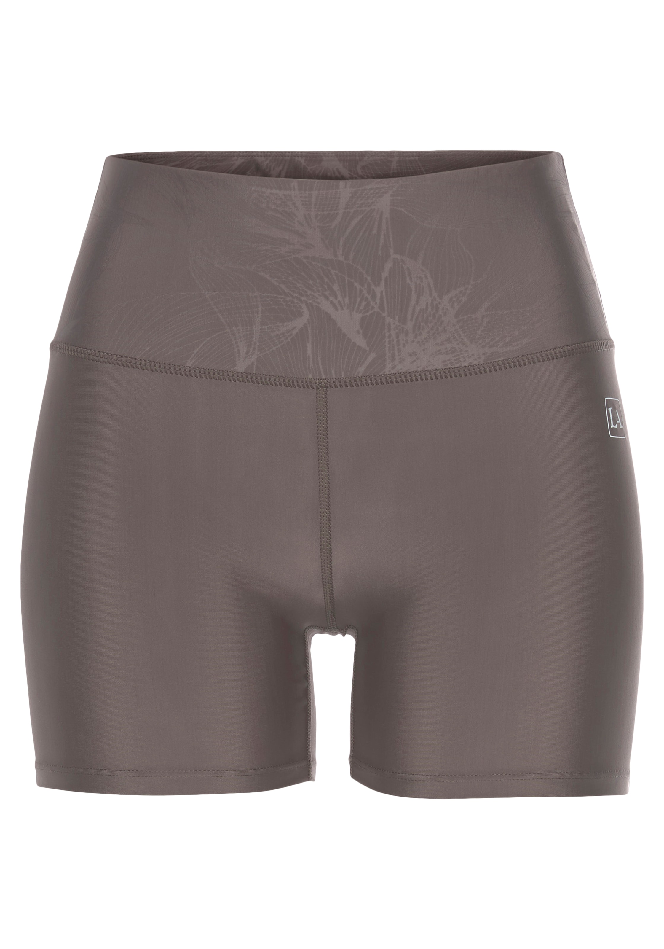 LASCANA ACTIVE Funktionsshorts, mit gemustertem Bund