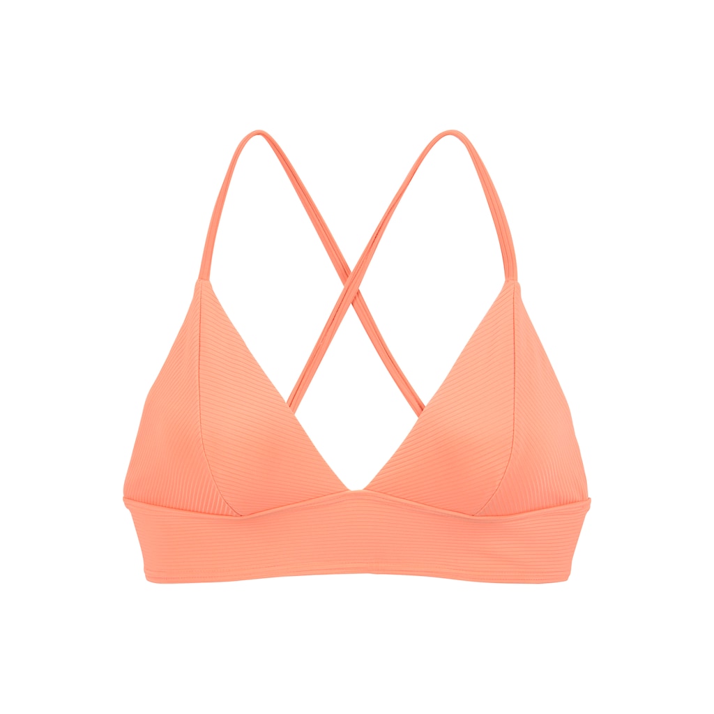 Venice Beach Triangel-Bikini-Top »Lucky«, aus gerippter Strukturware