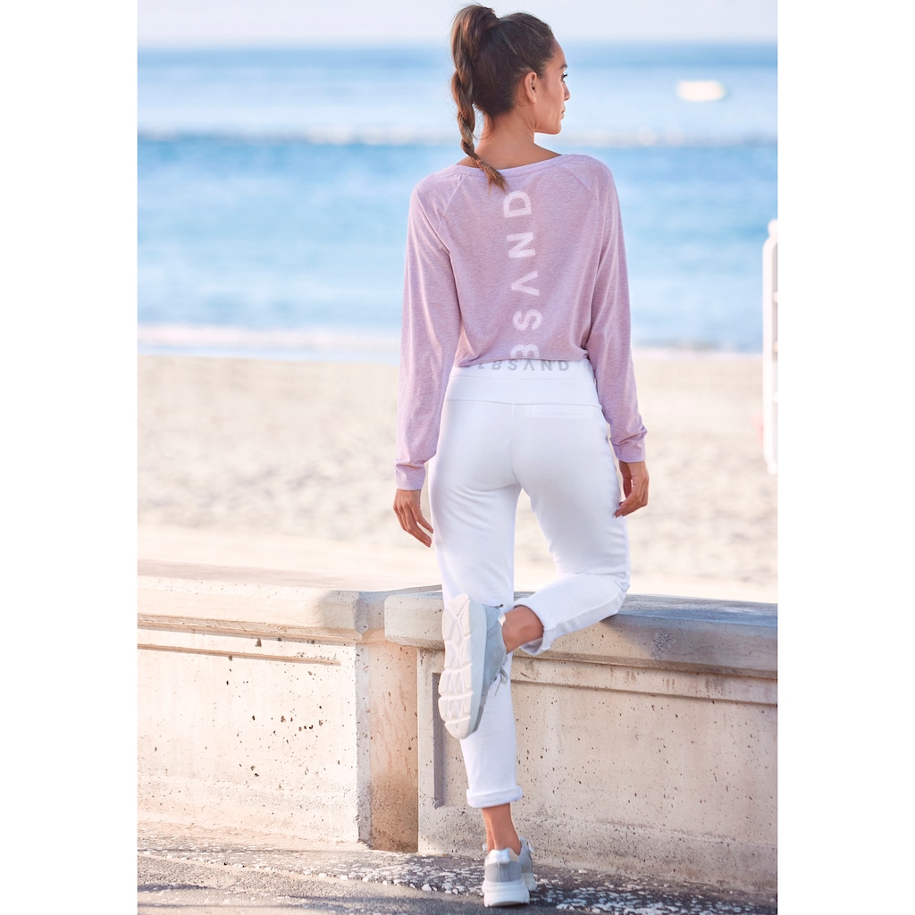 Elbsand Longsleeve »Tira«, mit Logodruck hinten, Langarmshirt, sportlich-casual