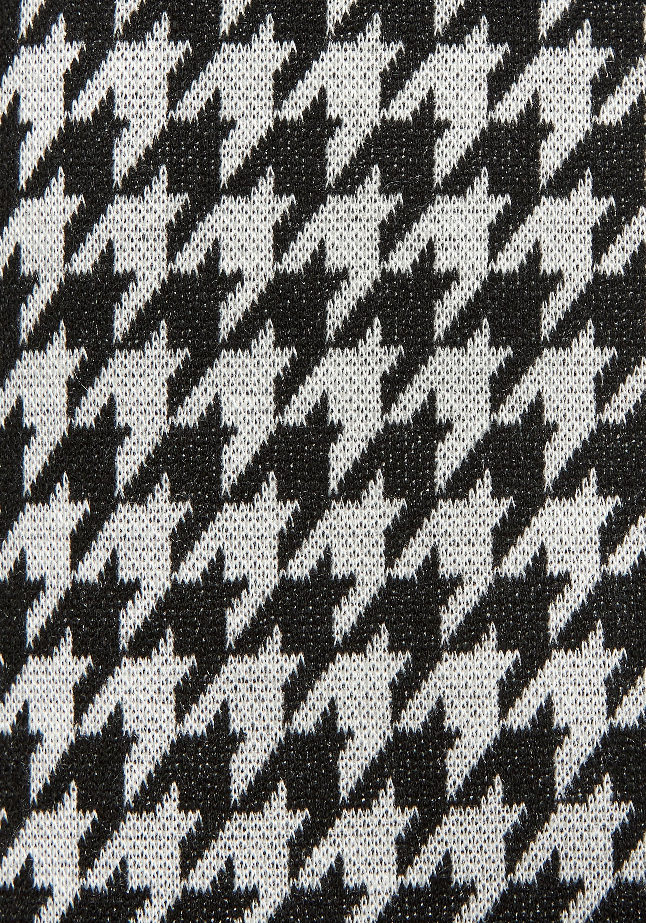 LASCANA Schlupfhose, mit Hahnentrittmuster und seitlichen Tasche
