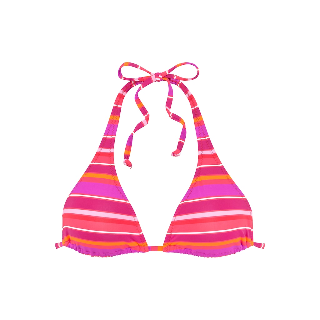 s.Oliver Triangel-Bikini-Top »Fun«, im trendigen Streifen-Design