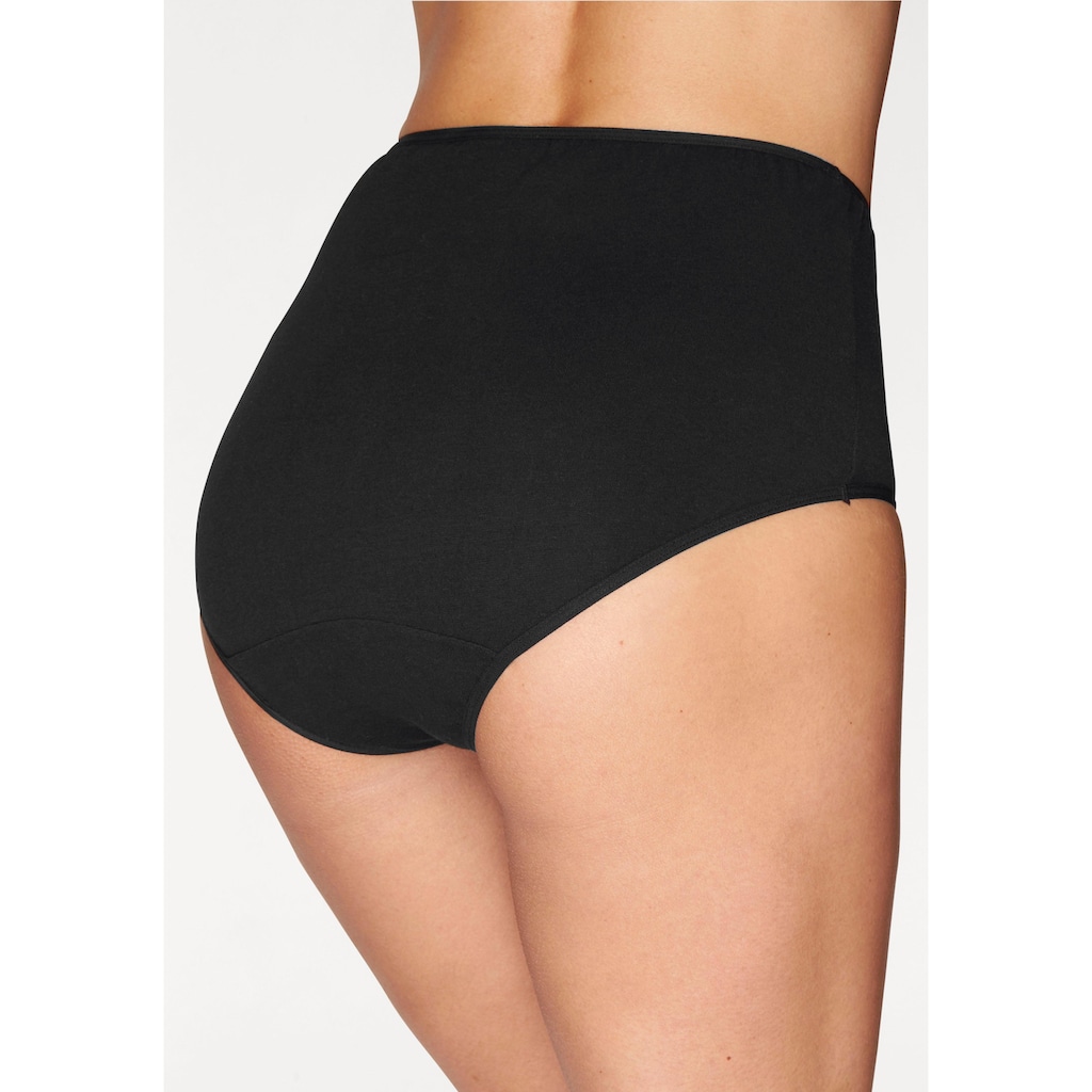 petite fleur Taillenslip, (10er-Pack), aus elastischer Baumwolle