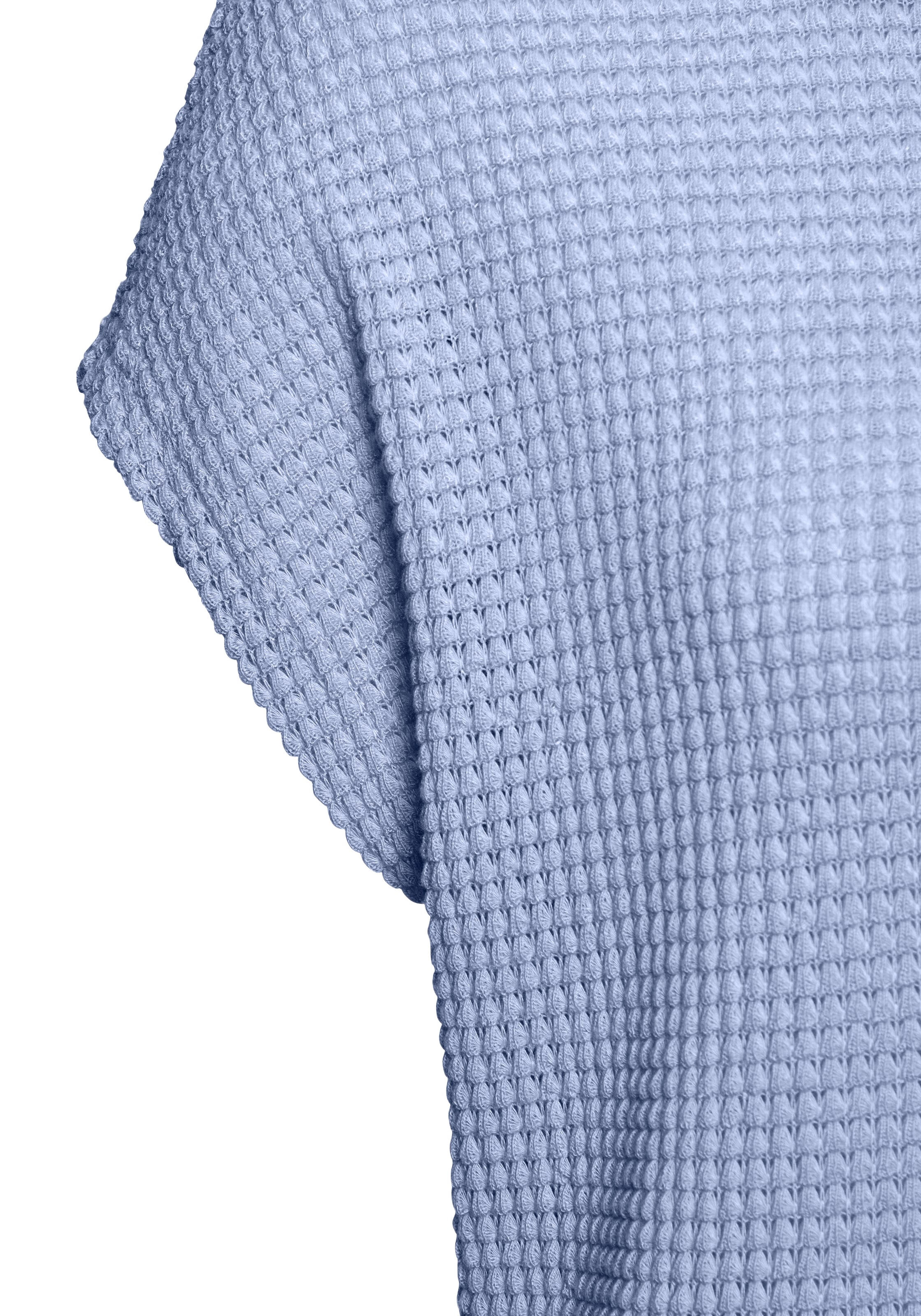 Vivance Kurzarmshirt »aus bügelfreiem Waffelstrick« luftiges Waffelstrickshirt