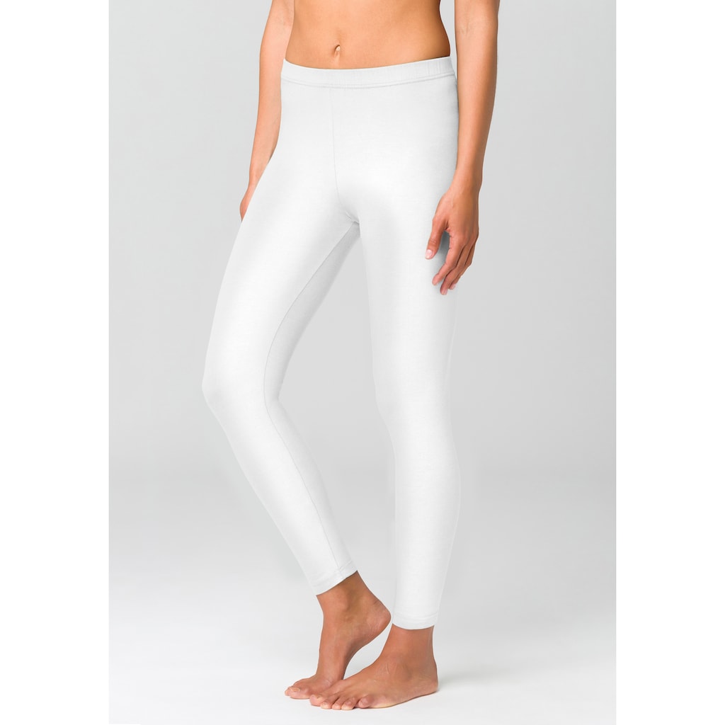 Vivance active Leggings, (2er-Pack), mit Gummibund, Loungewear