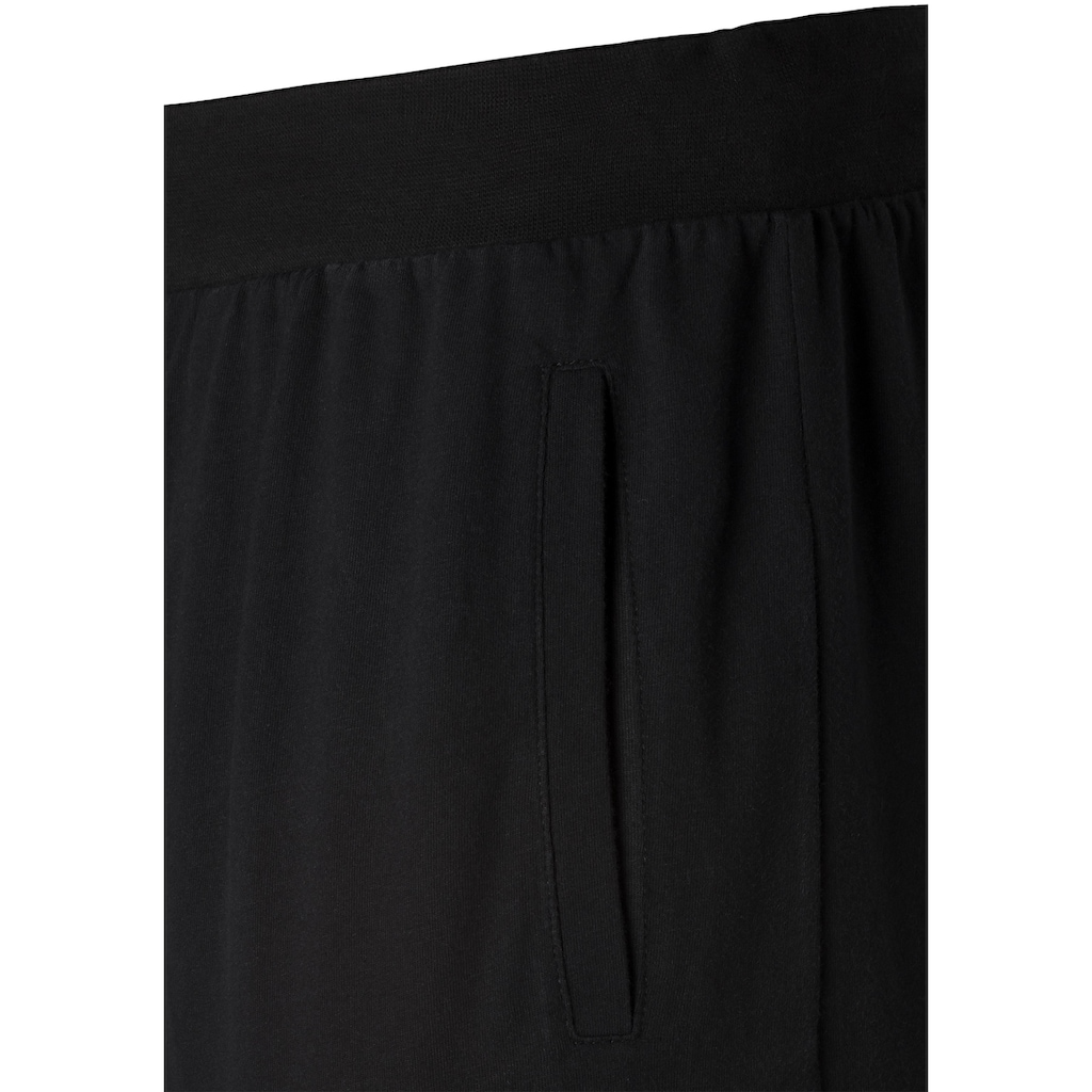 AUTHENTIC LE JOGGER Schlafhose, (Packung, 2), aus weicher Single Jersey Ware