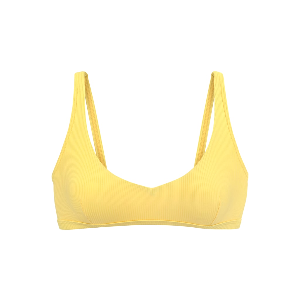Venice Beach Bustier-Bikini-Top »Lucky«, aus gerippter Strukturware