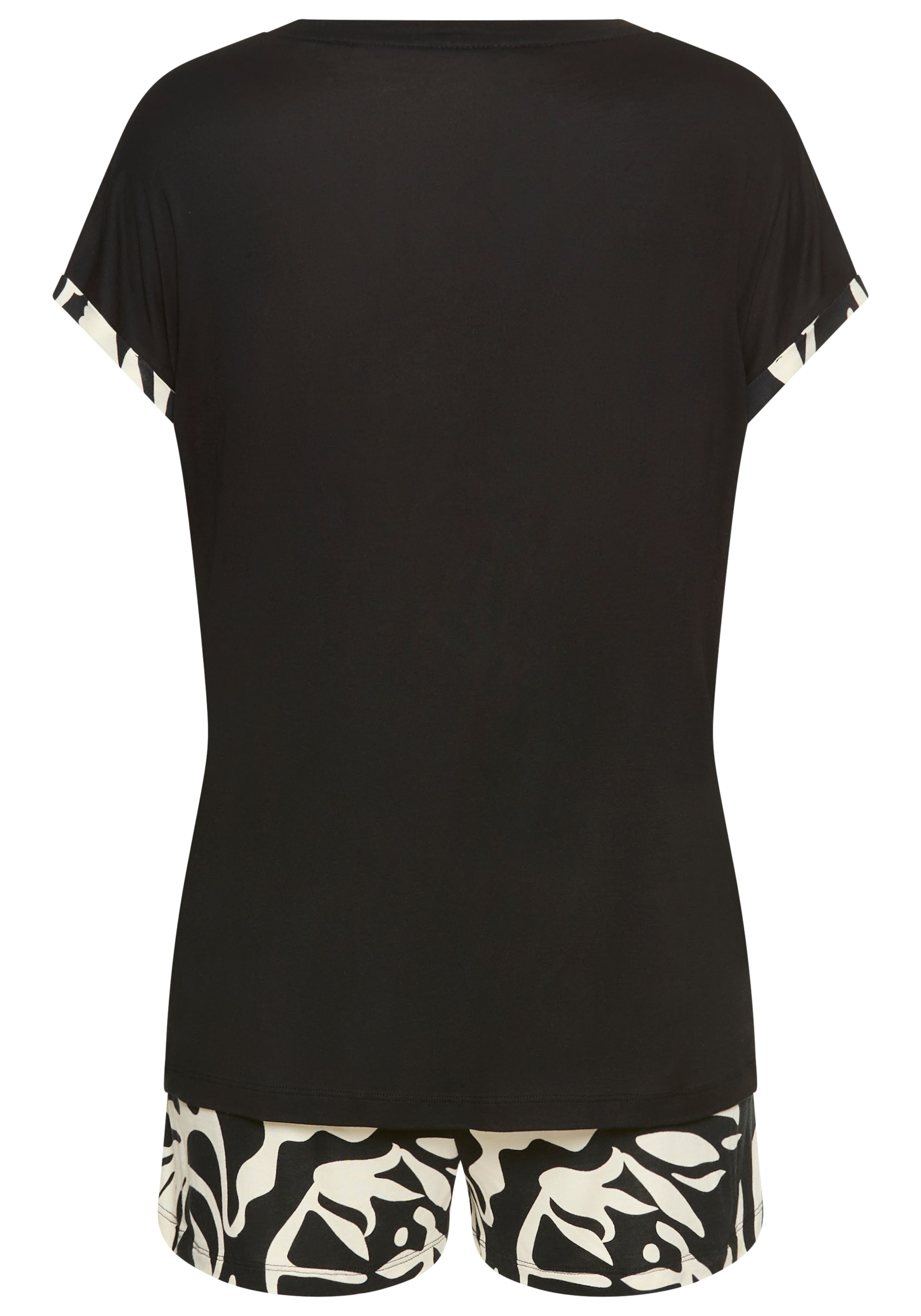 French Connection Shorty 2 im zeitlosen Schwarz-Weiss-Look