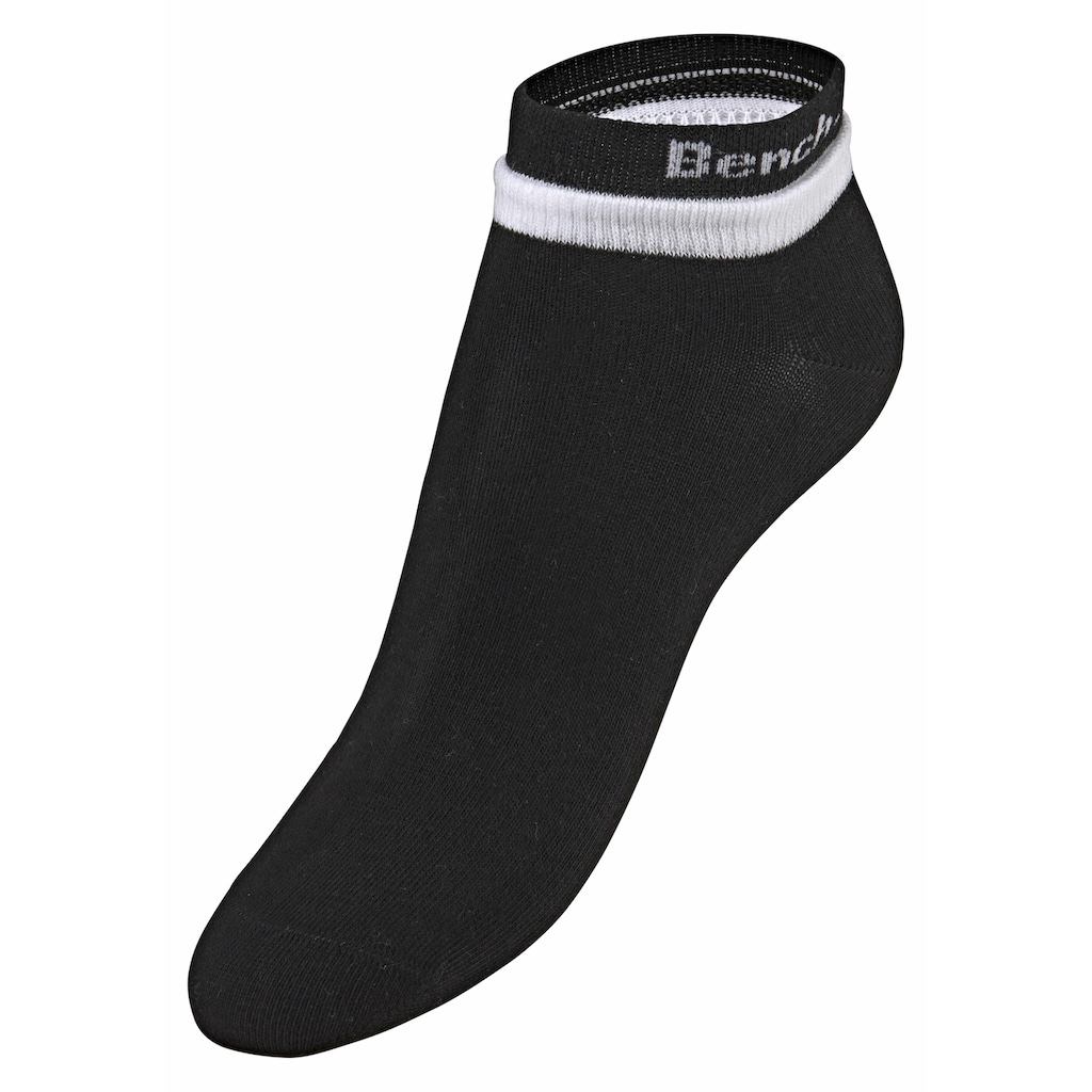 Bench. Kurzsocken, (Packung, 6 Paar), mit doppelten Bündchen