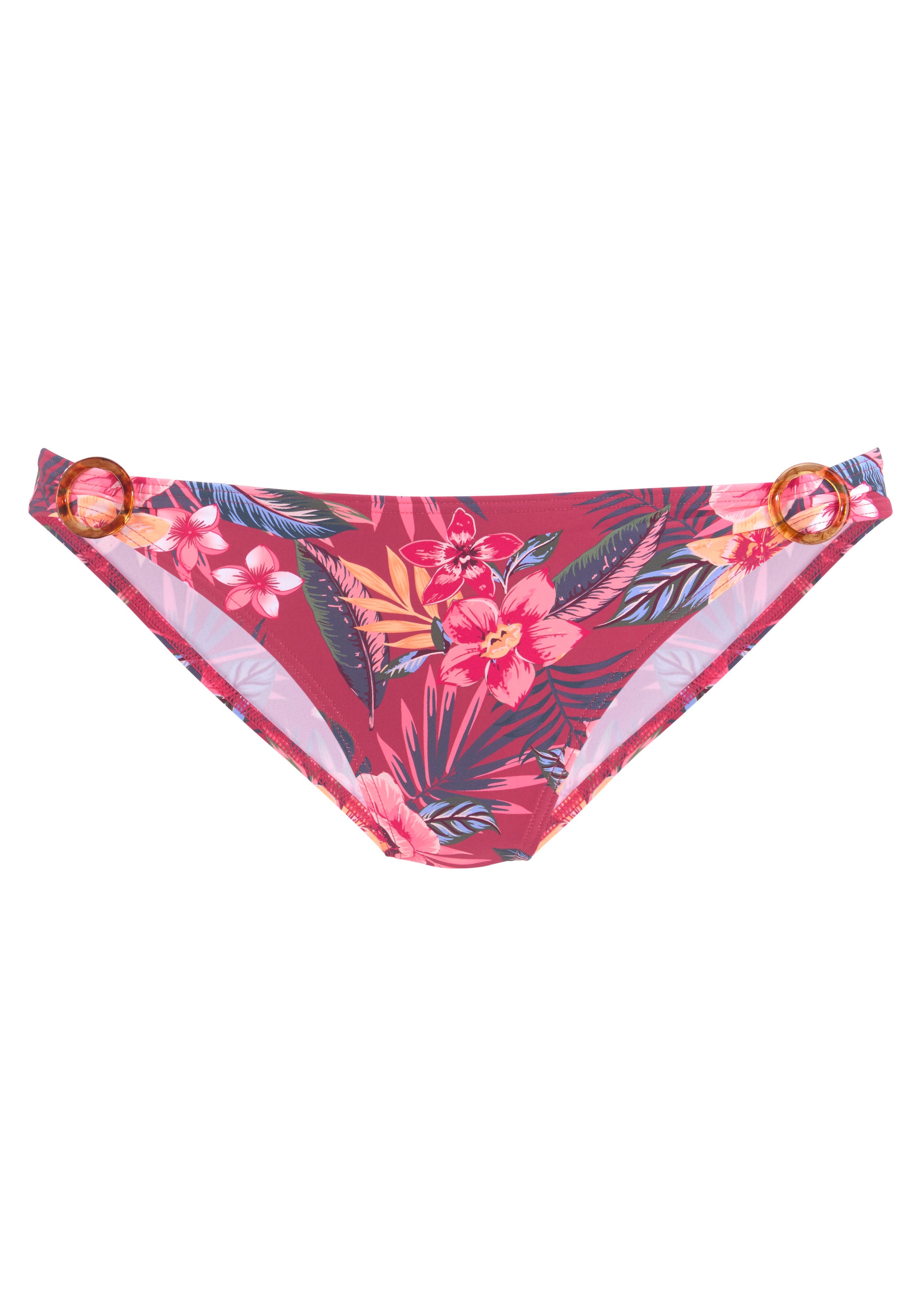 s.Oliver Bikini-Hose "Marika" mit seitlichen Zierringe