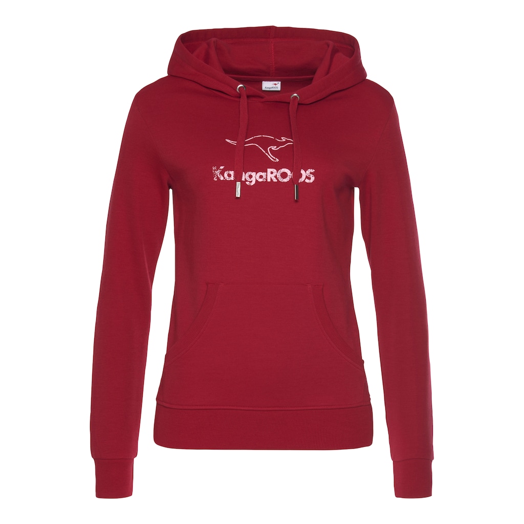KangaROOS Hoodie, mit Kängurutasche, Loungewear, Loungeanzug