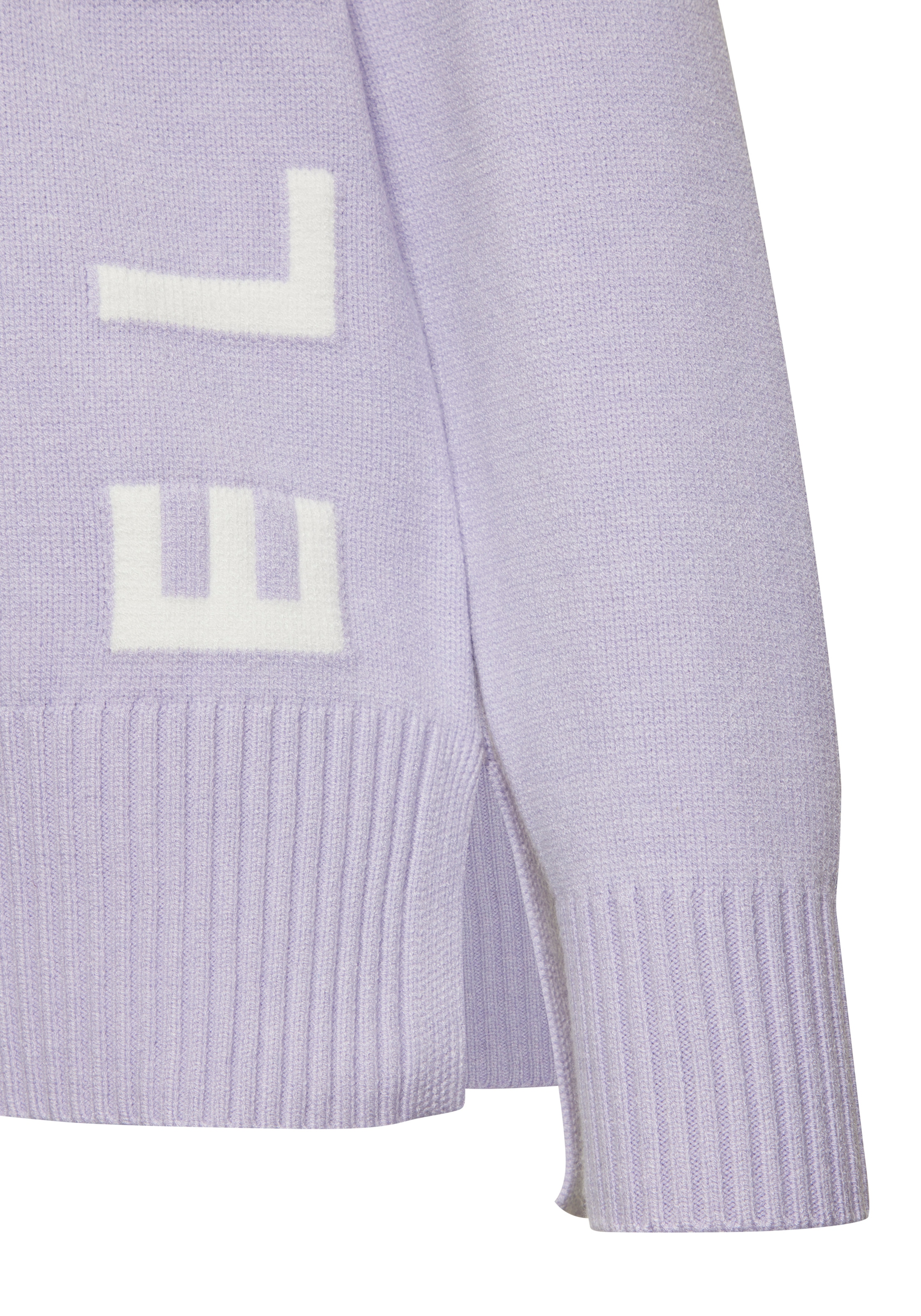 Elbsand Pull à col roulé »mit eingestricktem Logoschriftzug« Kuscheliger Strickpullover, lockere Passform, super weich, casual