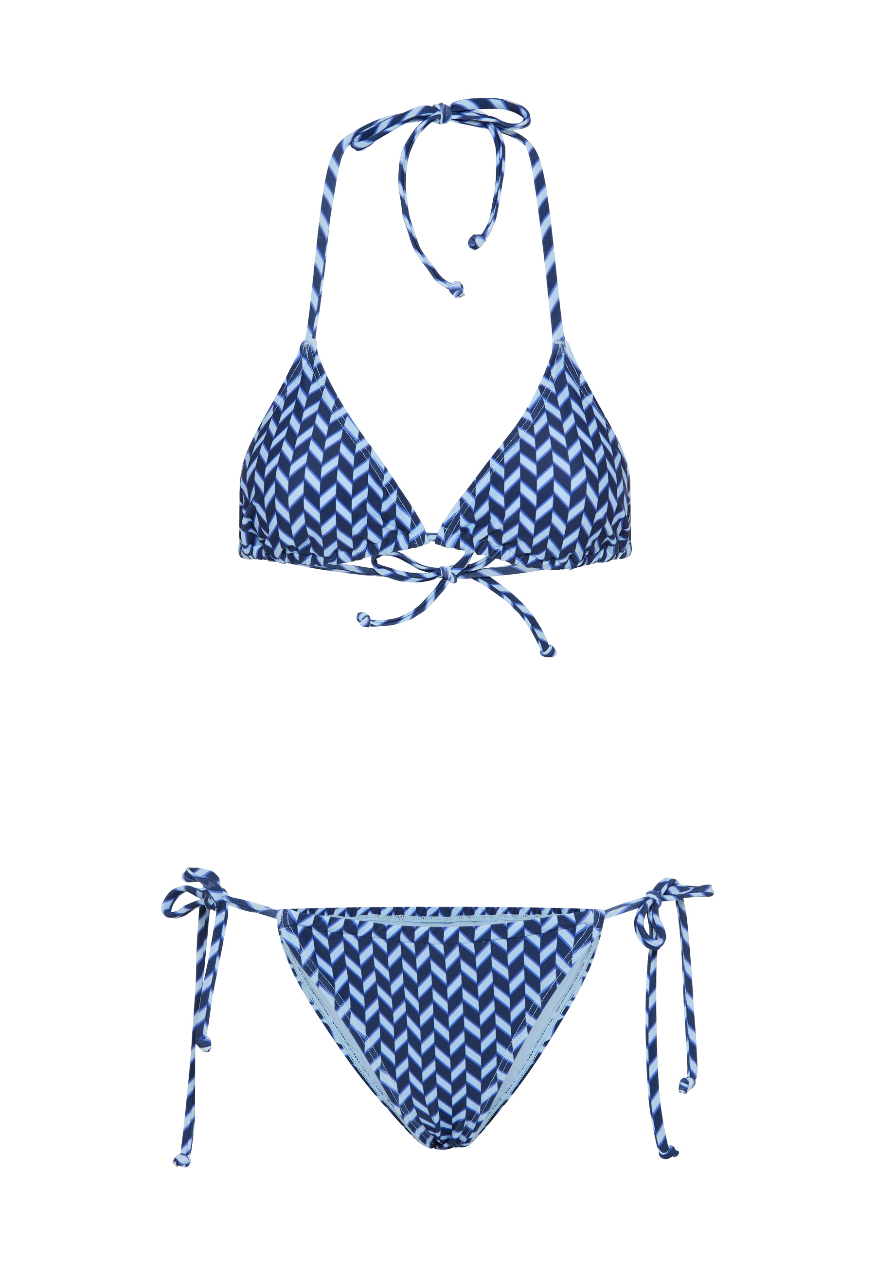 LSCN by LASCANA Bikini triangle mit grafischem Allover-Print