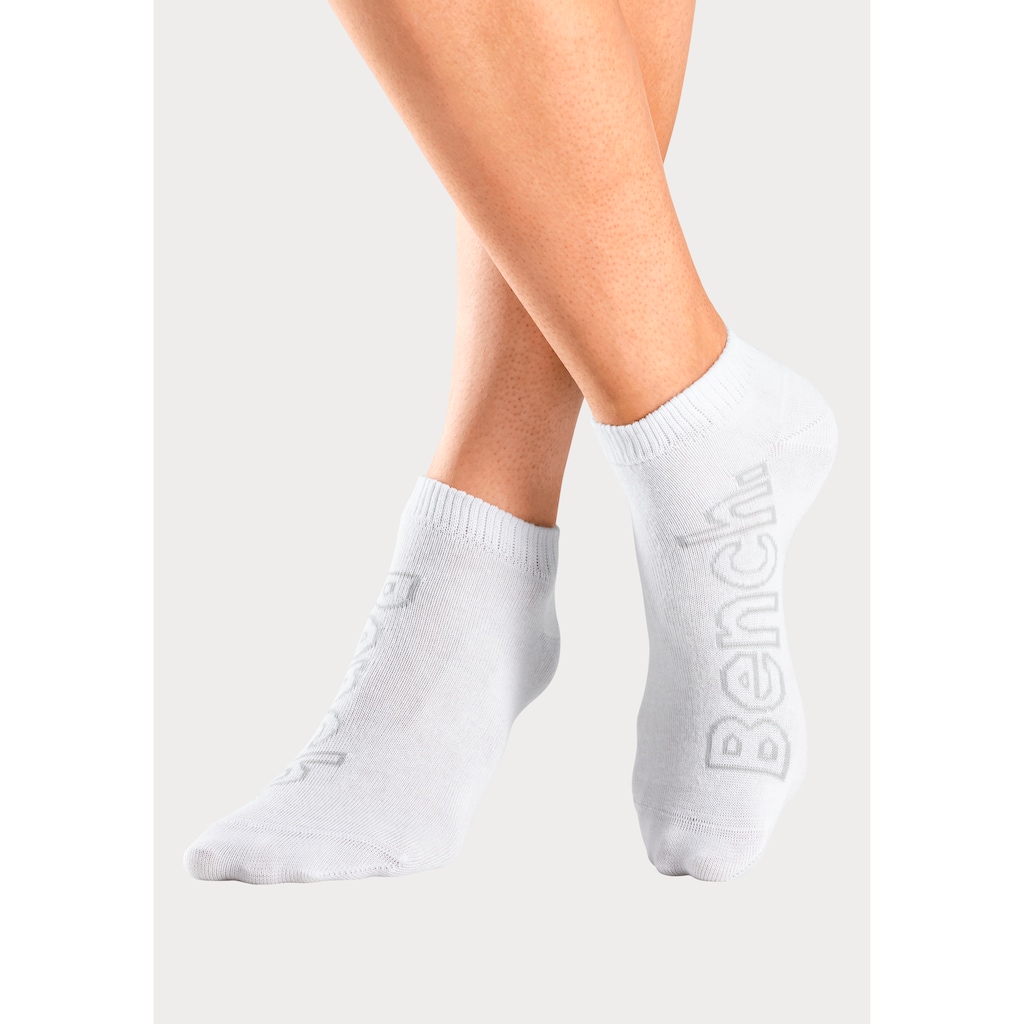 Bench. Sneakersocken, (Packung, 6 Paar), mit unterschiedlichen Designs