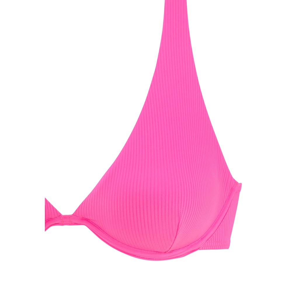 Venice Beach Bügel-Bikini-Top »Lucky«, aus gerippter Strukturware