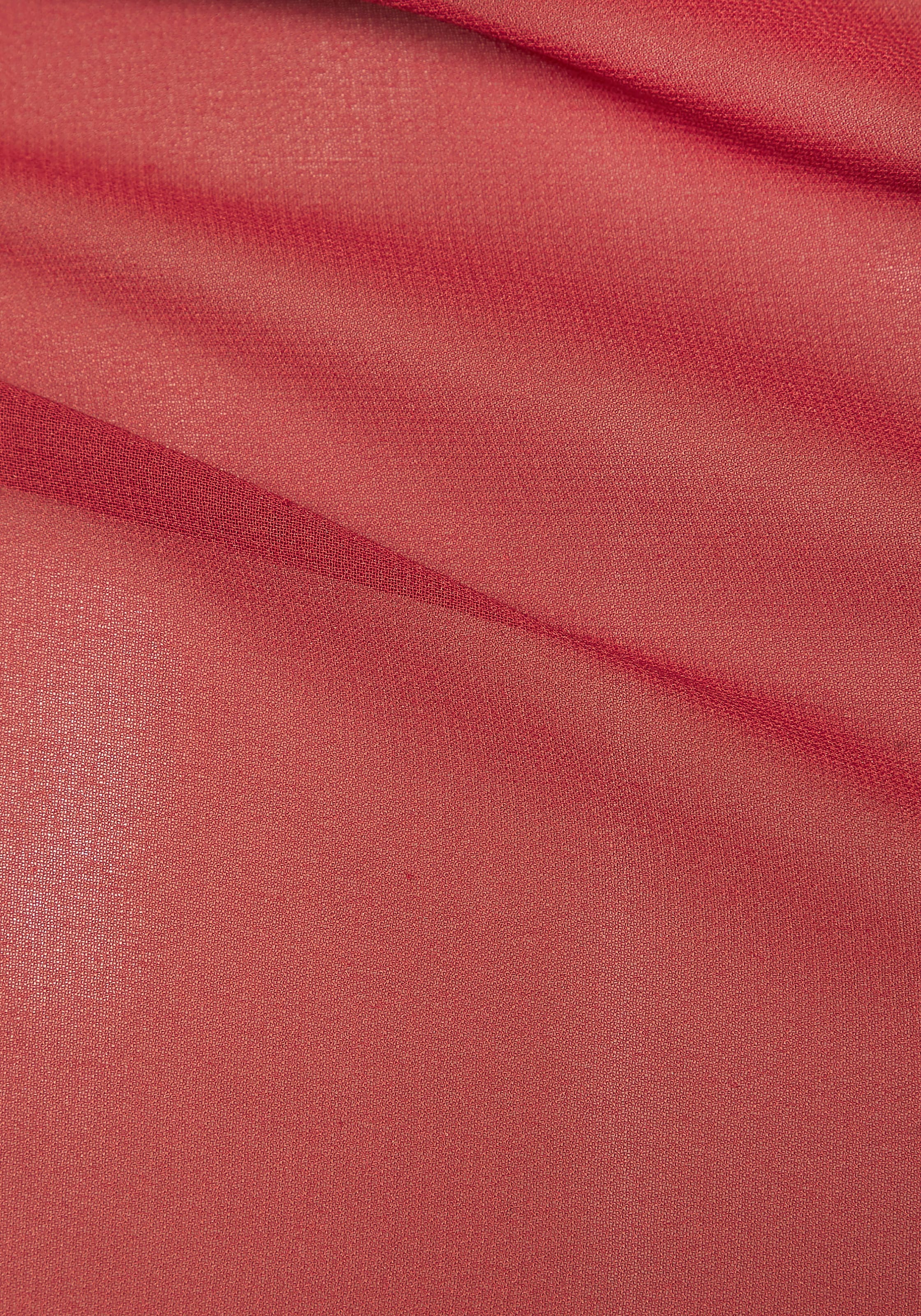 Buffalo Strandrock »aus leicht transparenter Chiffonware« Pareo, kurzer Wickelrock, Beach Cover-up