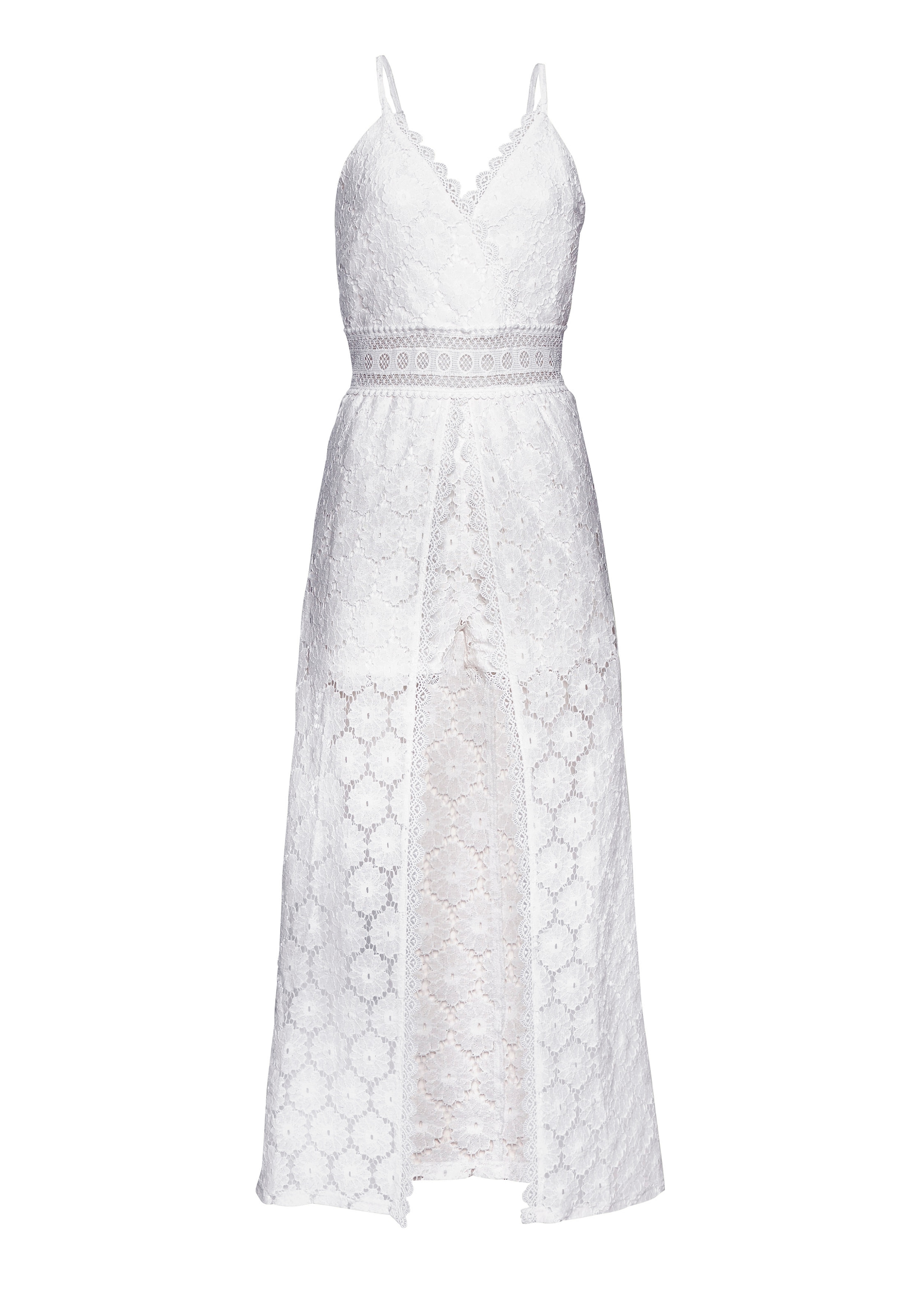 Vivance Spitzenkleid mit eingenähter Shorts, Festival, Sommerkleid, Strandmode