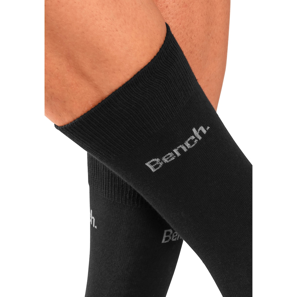 Bench. Basicsocken, (Packung, 4 Paar), in angenehm weicher Markenqualität
