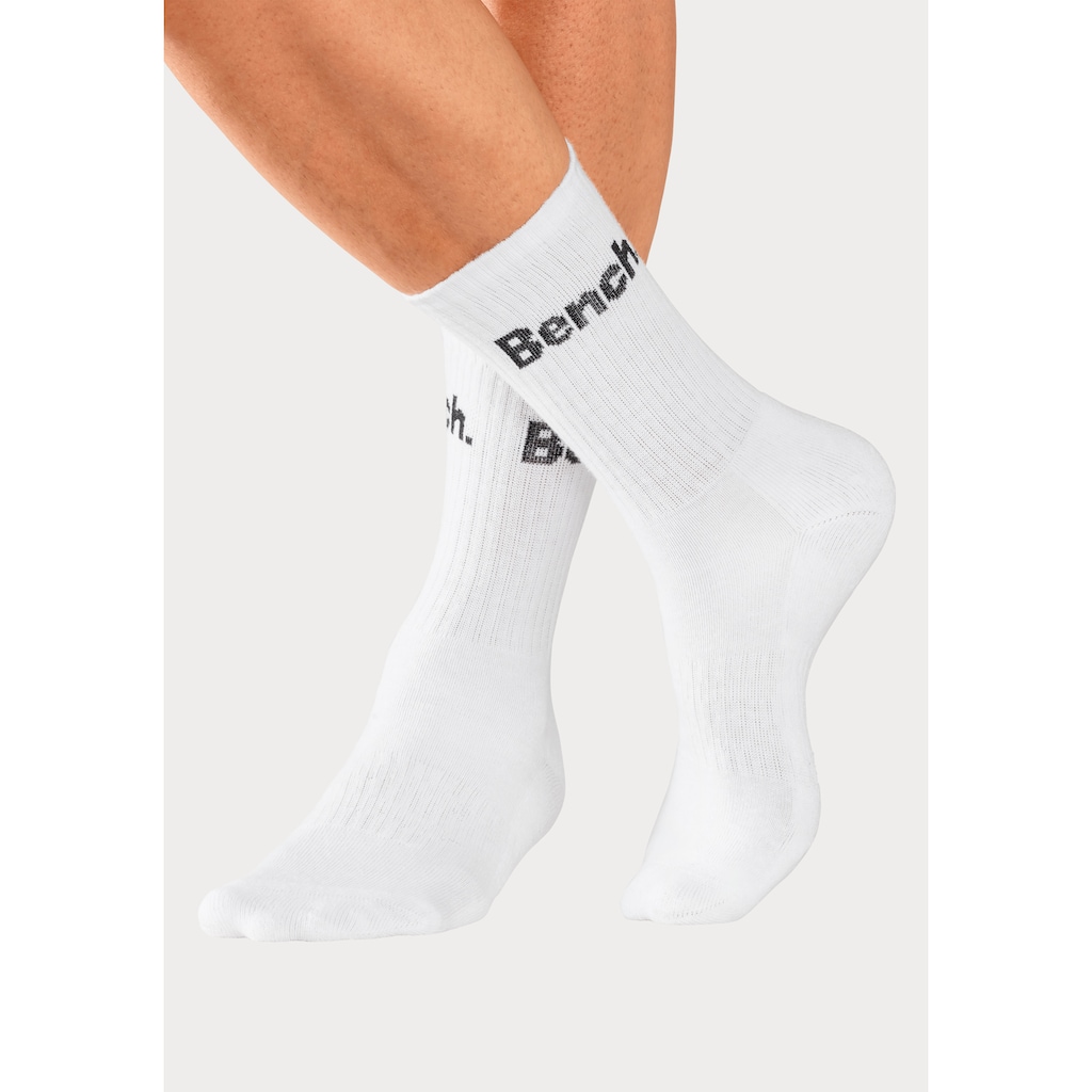 Bench. Tennissocken, (Packung, 12 Paar), mit Fuss Polsterung