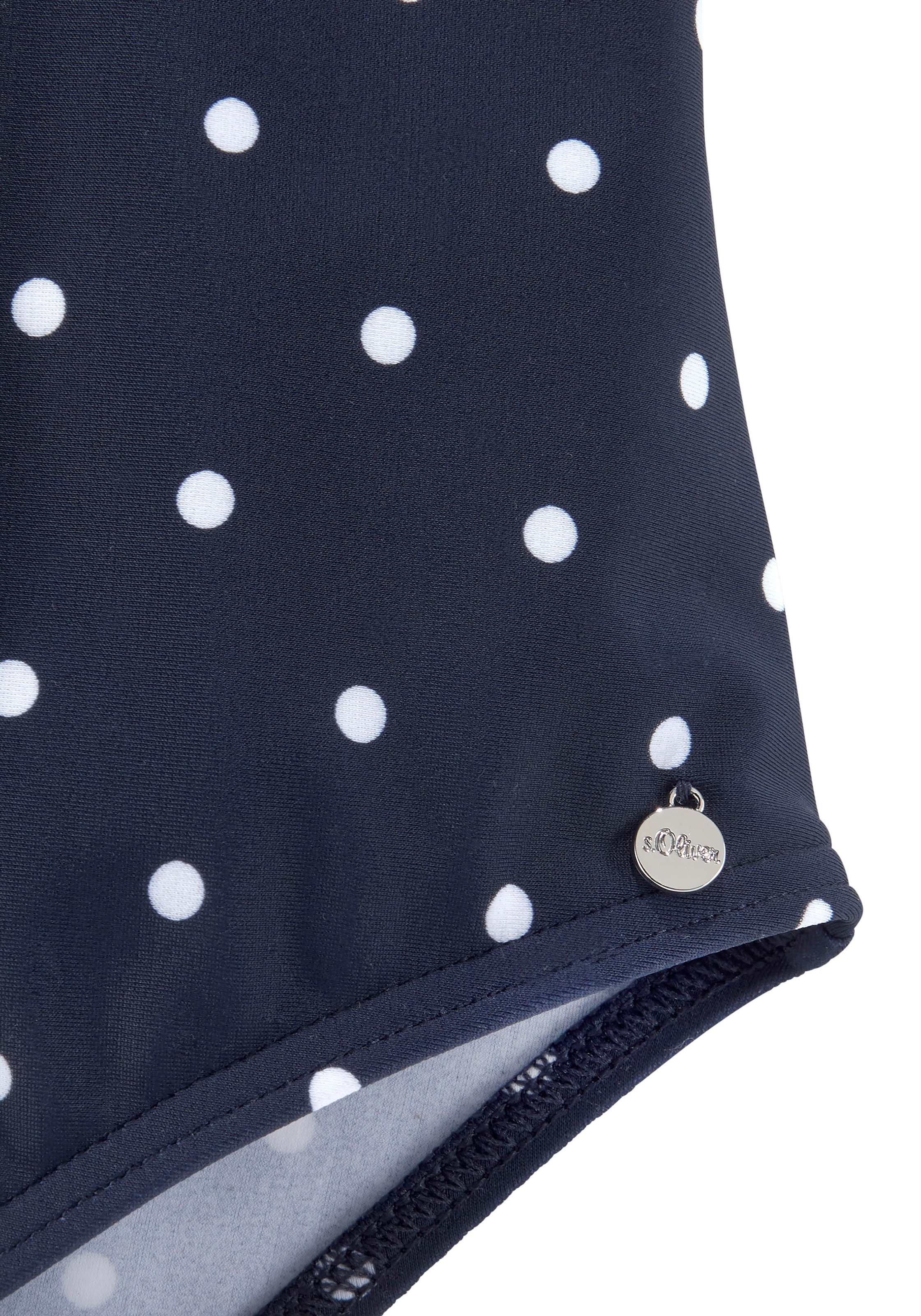 s.Oliver Badeanzug »Audrey Kids« im Punkte-Streifen-Mix