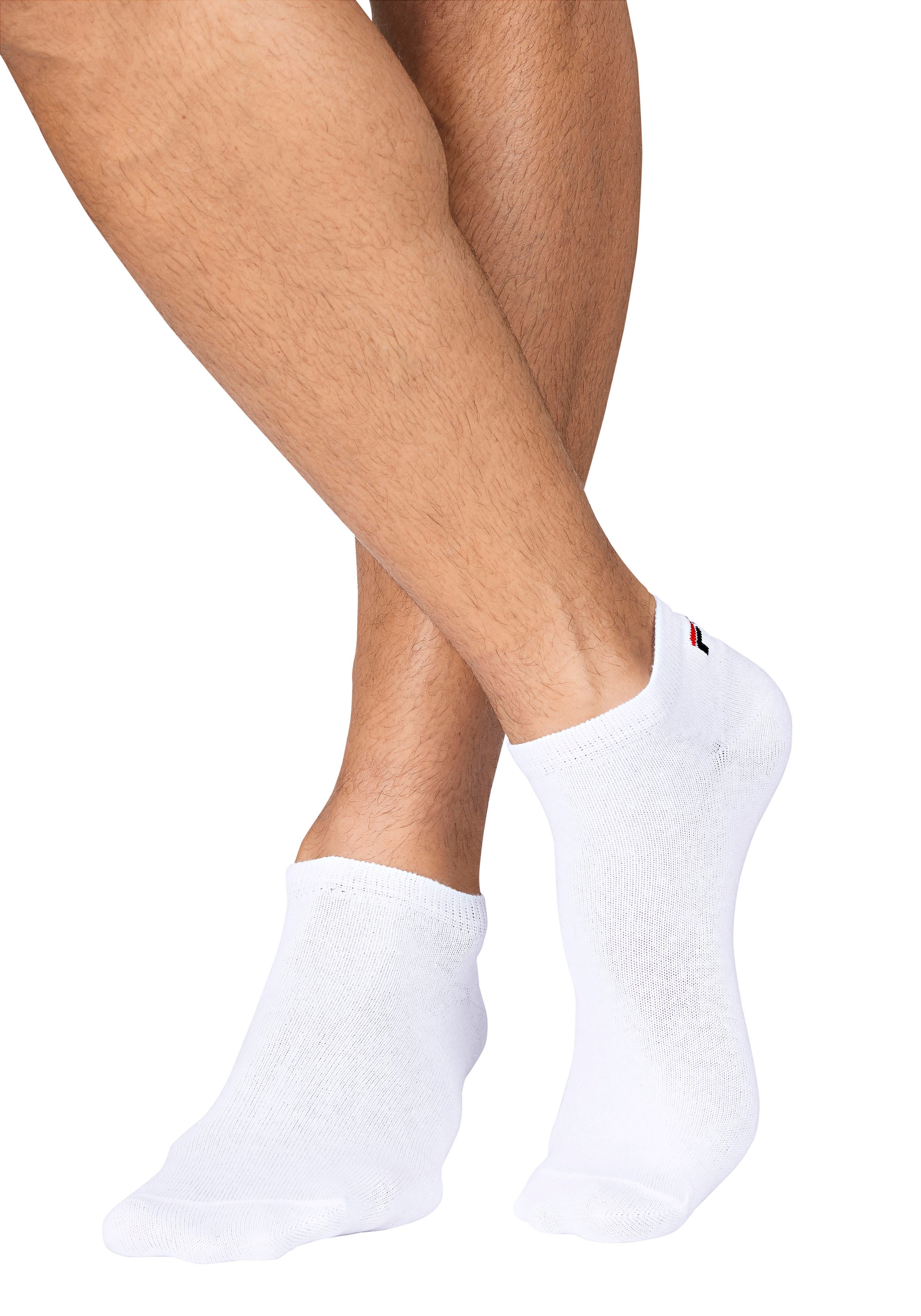 Fila Socken »UNISEX INVISIBLE PLAIN SOCKS« 6 Paar, 6 Stk. tlg. mit eingestricktem Logo