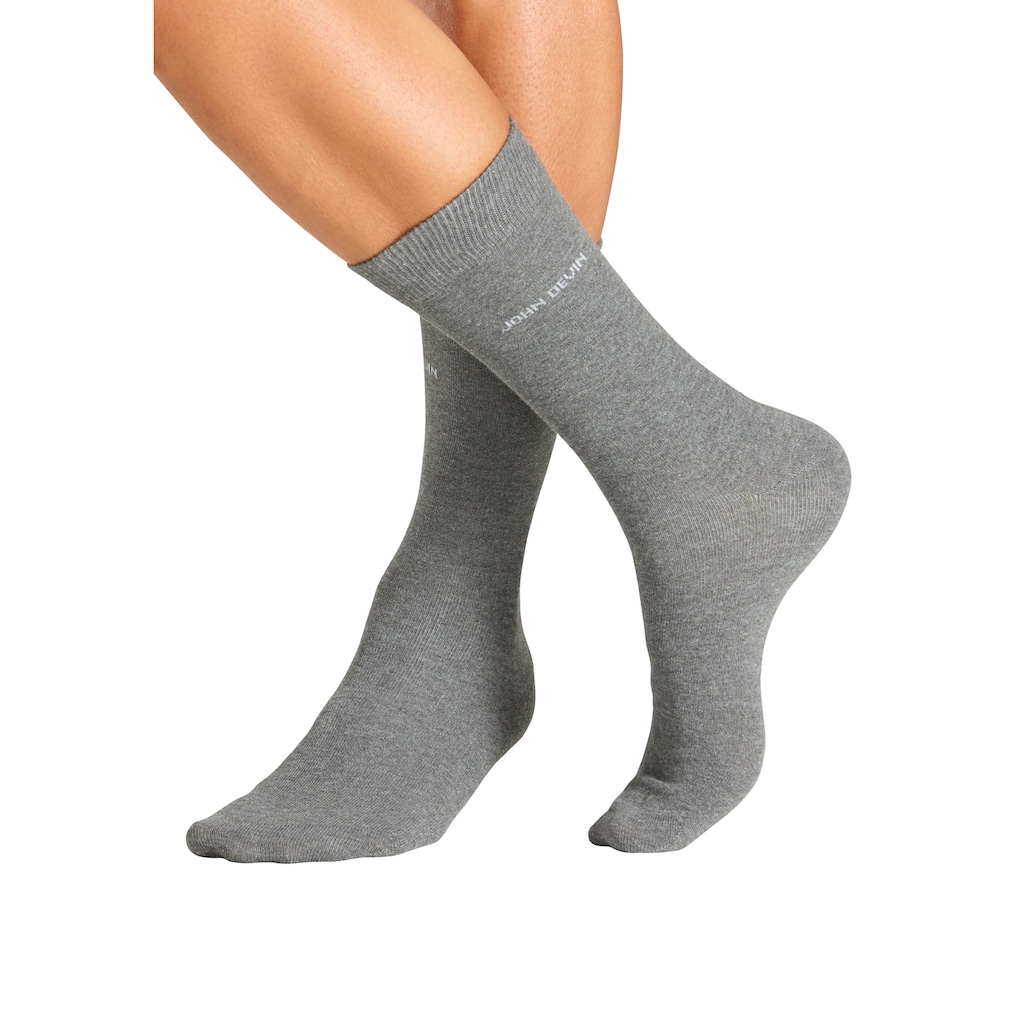John Devin Basicsocken, (Packung, 7 Paar), für jeden Tag