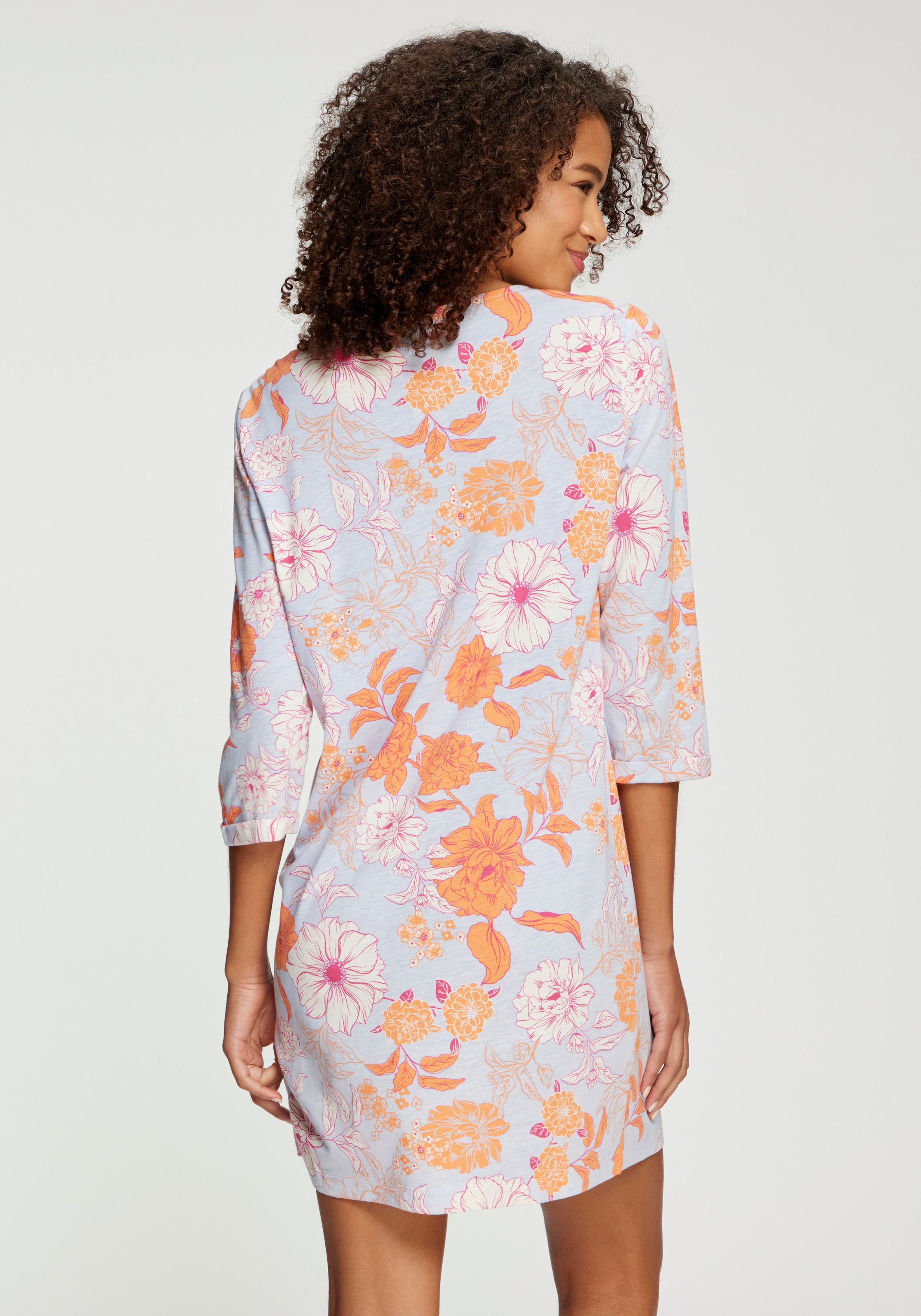 s.Oliver Chemise de nuit avec imprimé floral