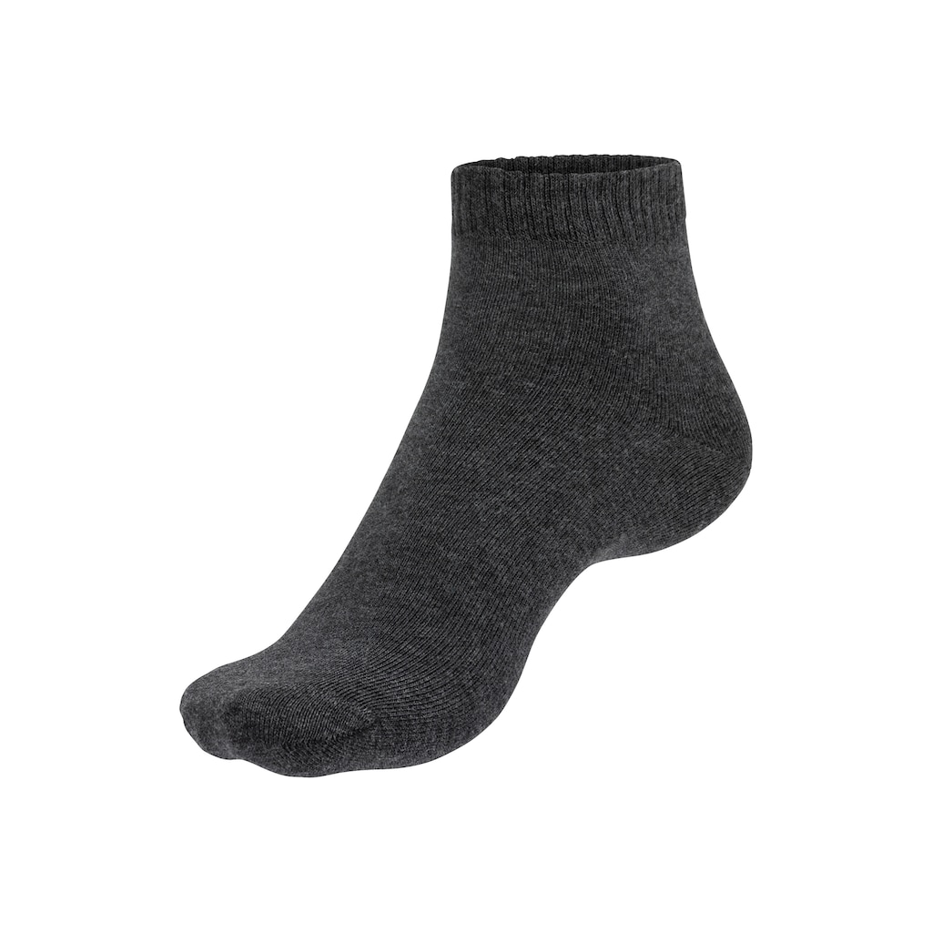 H.I.S Kurzsocken, (Packung, 14 Paar), mit eingestricktem Markenlogo im Innenbund