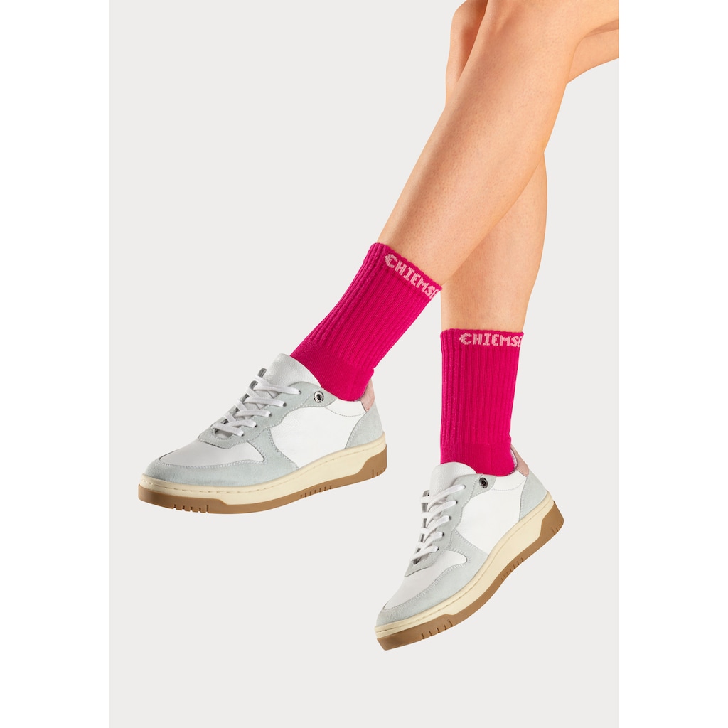 Chiemsee Tennissocken, (Packung, 6 Paar), mit eingestricktem Markennamen