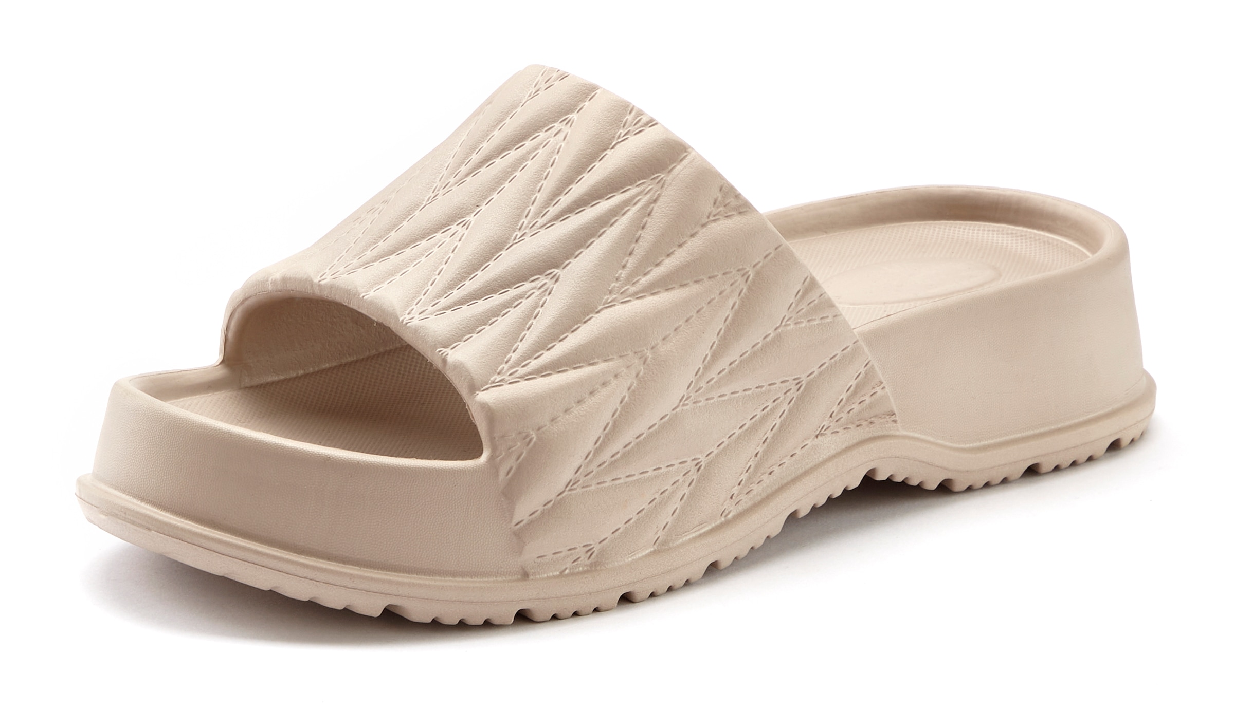 French Connection Pantolette, Badepantolette, Mule, Sandale, offener Schuh, Badeschuh