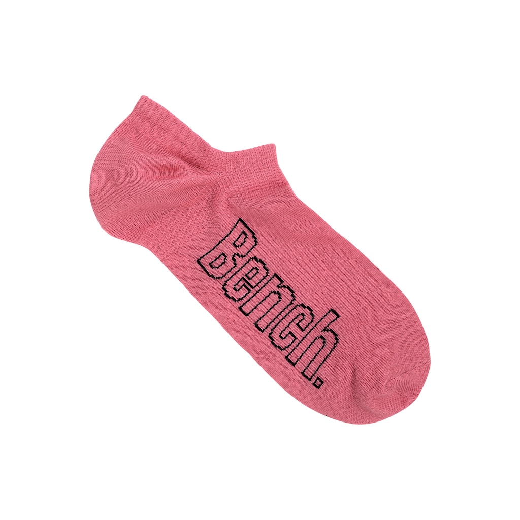Bench. Sneakersocken, (Packung, 5 Paar), für modische Sneaker-Schuhe