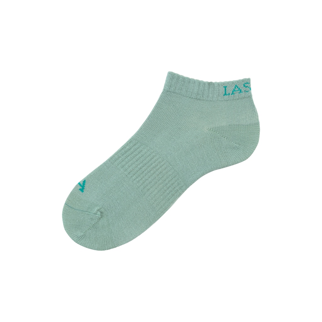 LASCANA ACTIVE Sneakersocken, (Packung, 6 Paar), mit eingestricktem Marken Logo