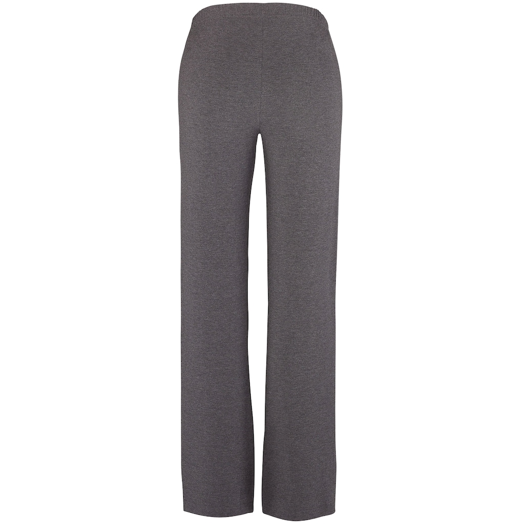 Vivance active Jazzpants, (2er-Pack), mit leicht ausgestelltem Bein, Loungewear