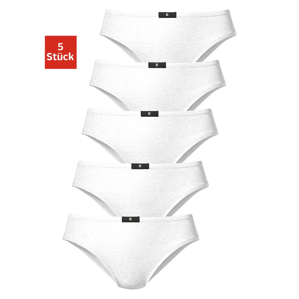 H.I.S Slip, (5er-Pack), aus elastischer Baumwoll-Qualität