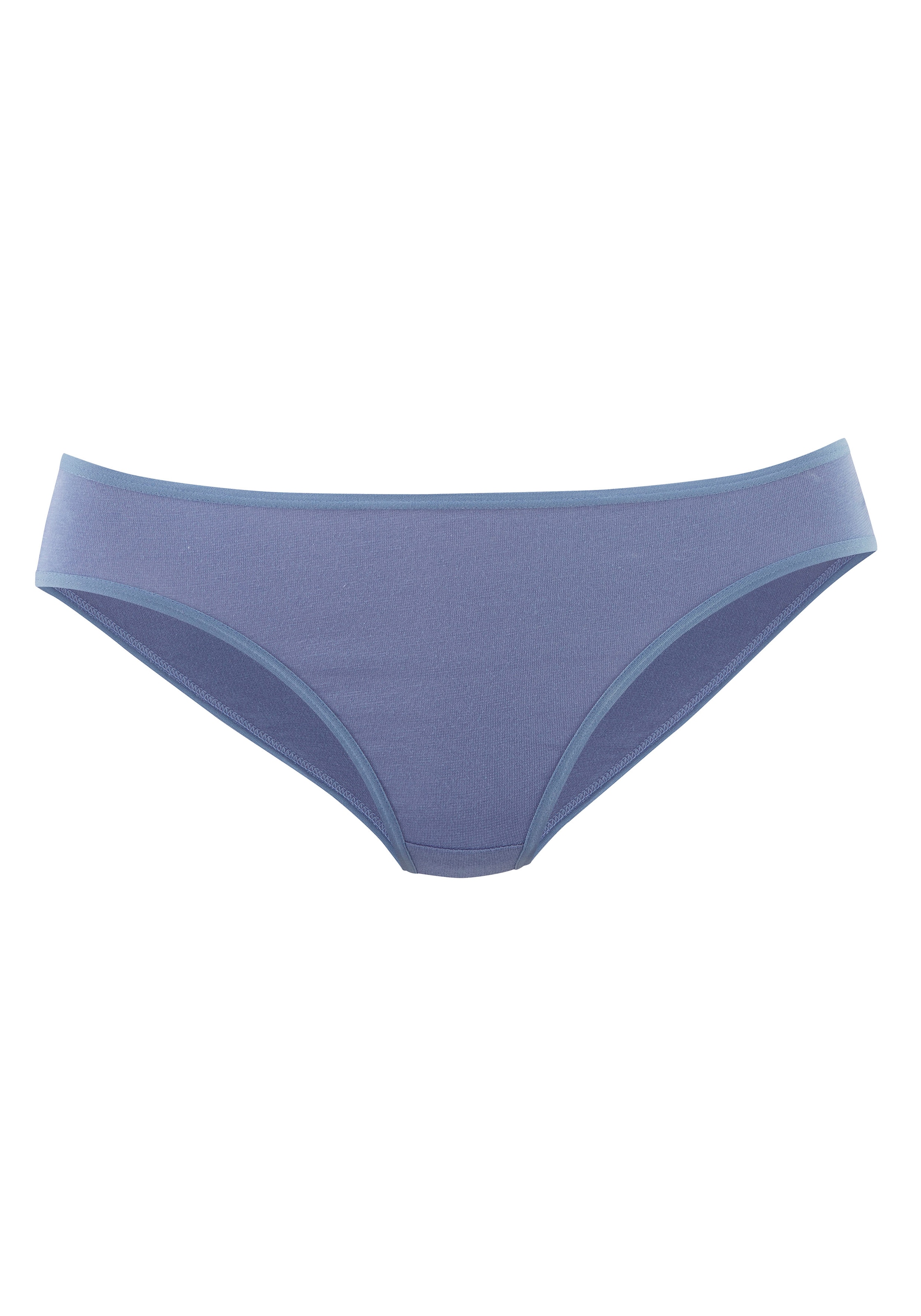 petite fleur Bikinislip, (10er-Pack), aus elastischer Baumwolle