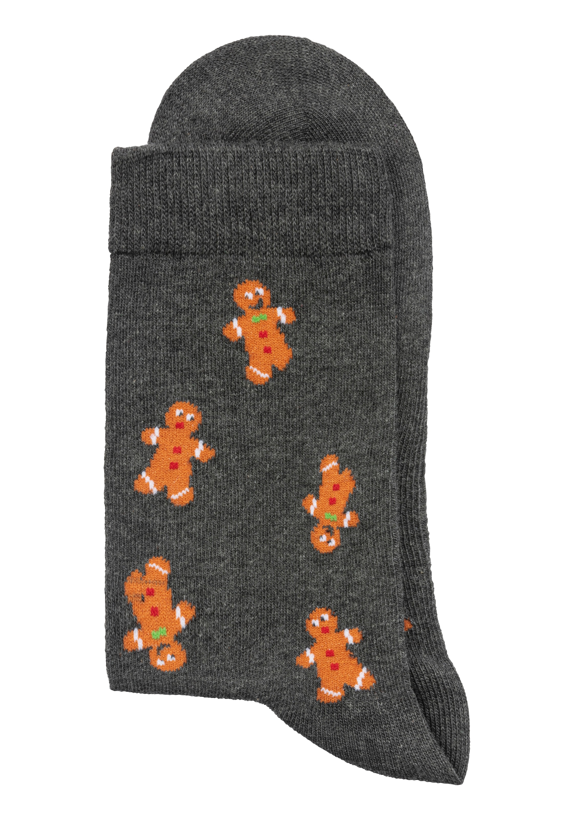 John Devin Chaussettes Packung, 3 Couple tlg. mit unterschiedlichen  Weihnachtsmotiven