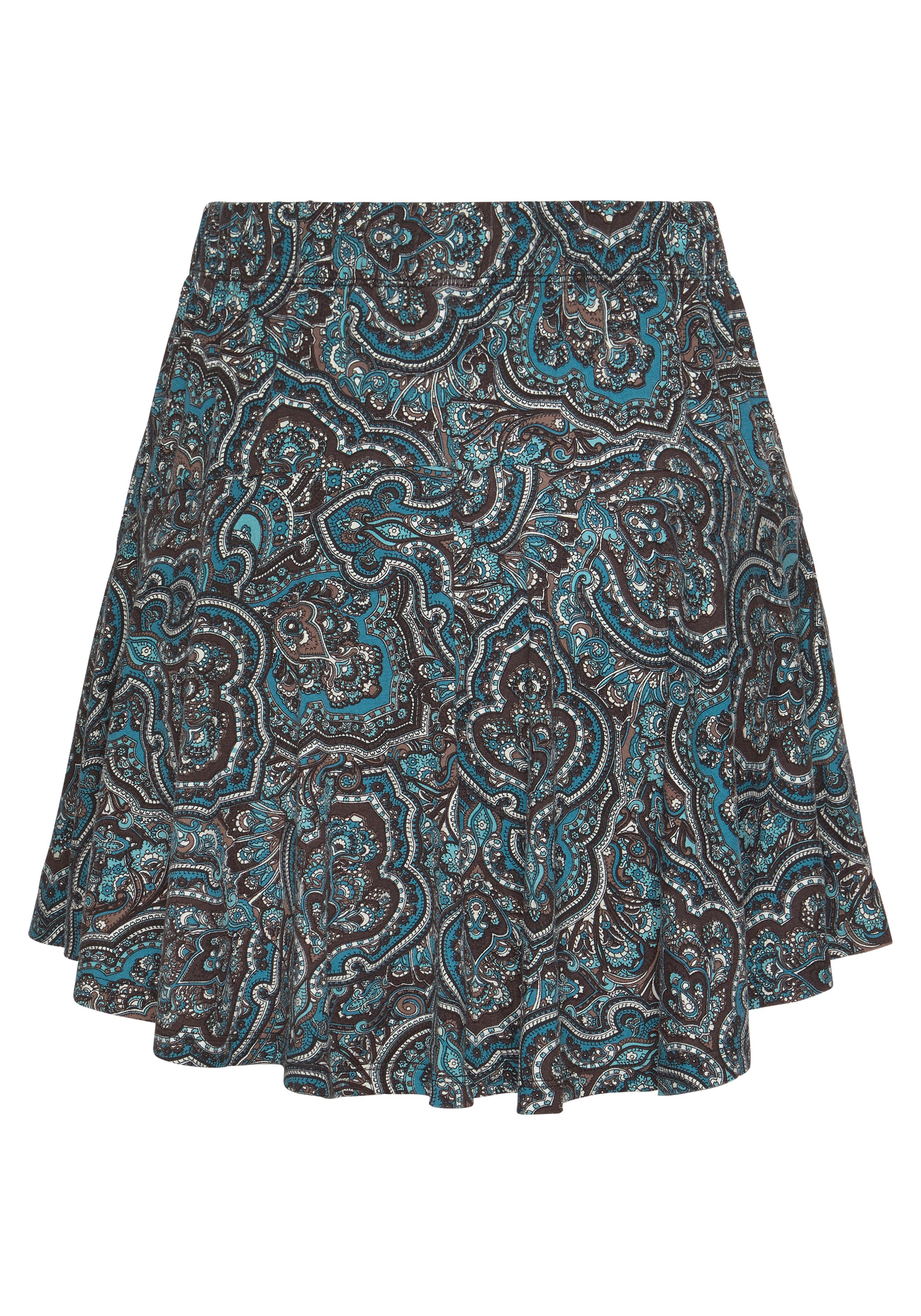 LASCANA Hosenrock mit Paisleydruck, Skort, Rock inklusive Hose
