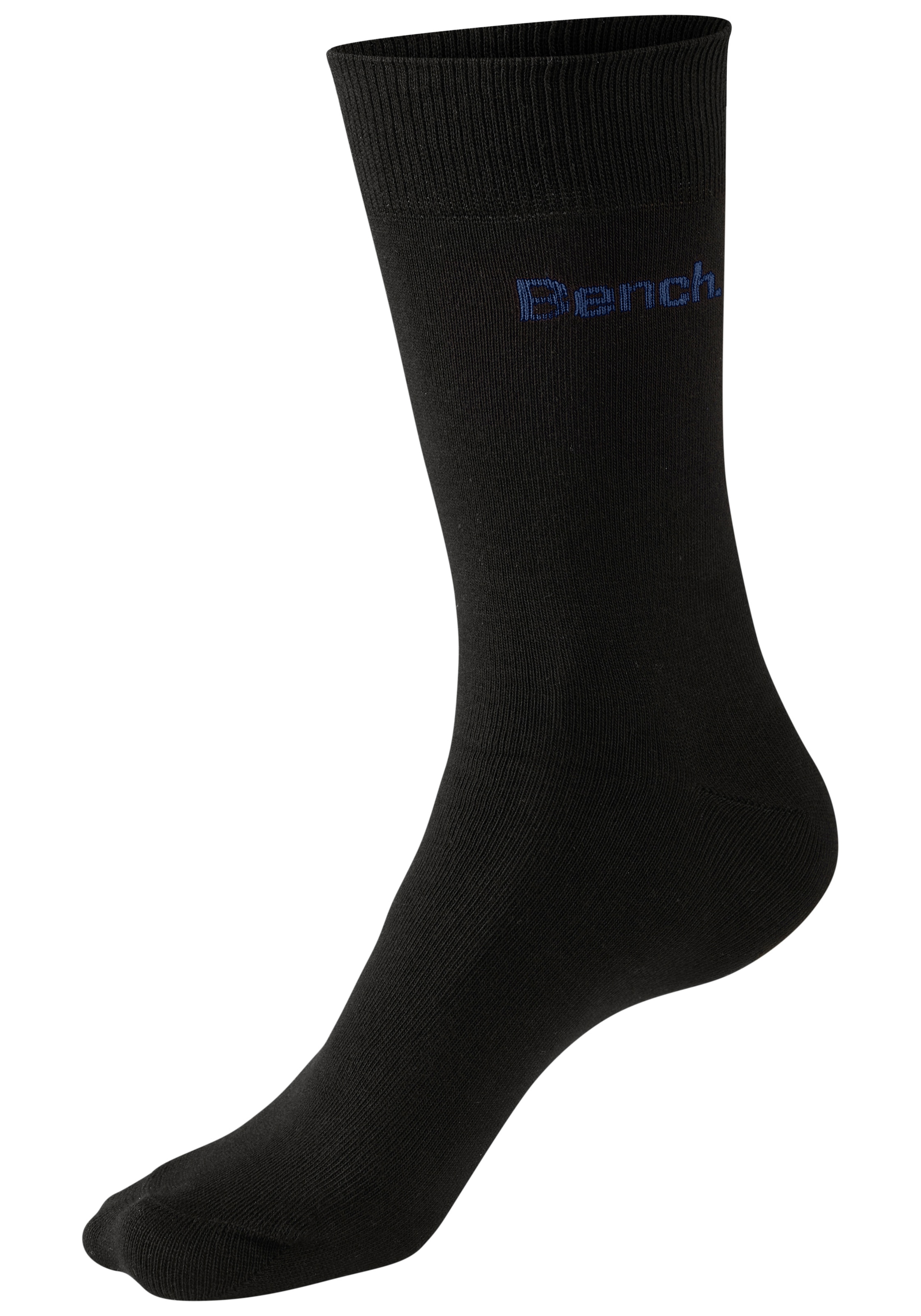 Bench. Chaussettes basiques »Herrensocken für Beruf und Freizeit« Paquet, 6 Couple tlg. avec petit logo de marque coloré