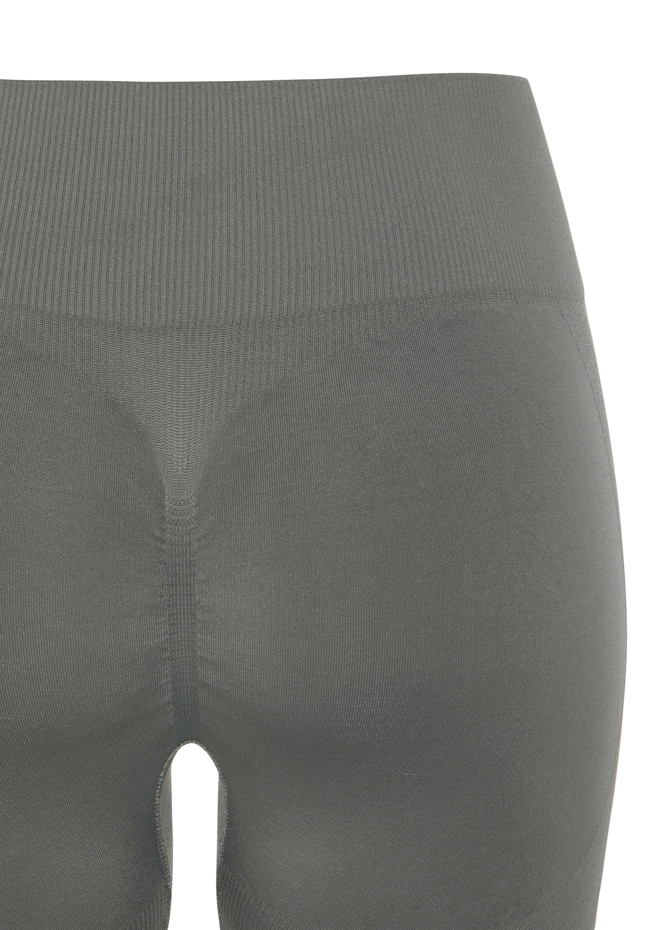 LASCANA Seamless Leggings »Po Push Up«, mit Rippstruktur und Shapingeffekt, Sporthose, Sportleggings