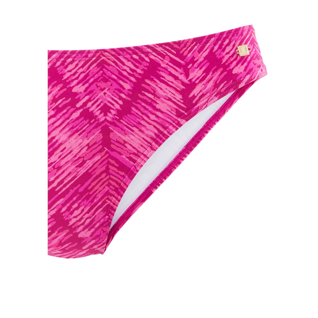 JETTE Bikini-Hose »Floretta«, in Ton in Ton-Harmonie