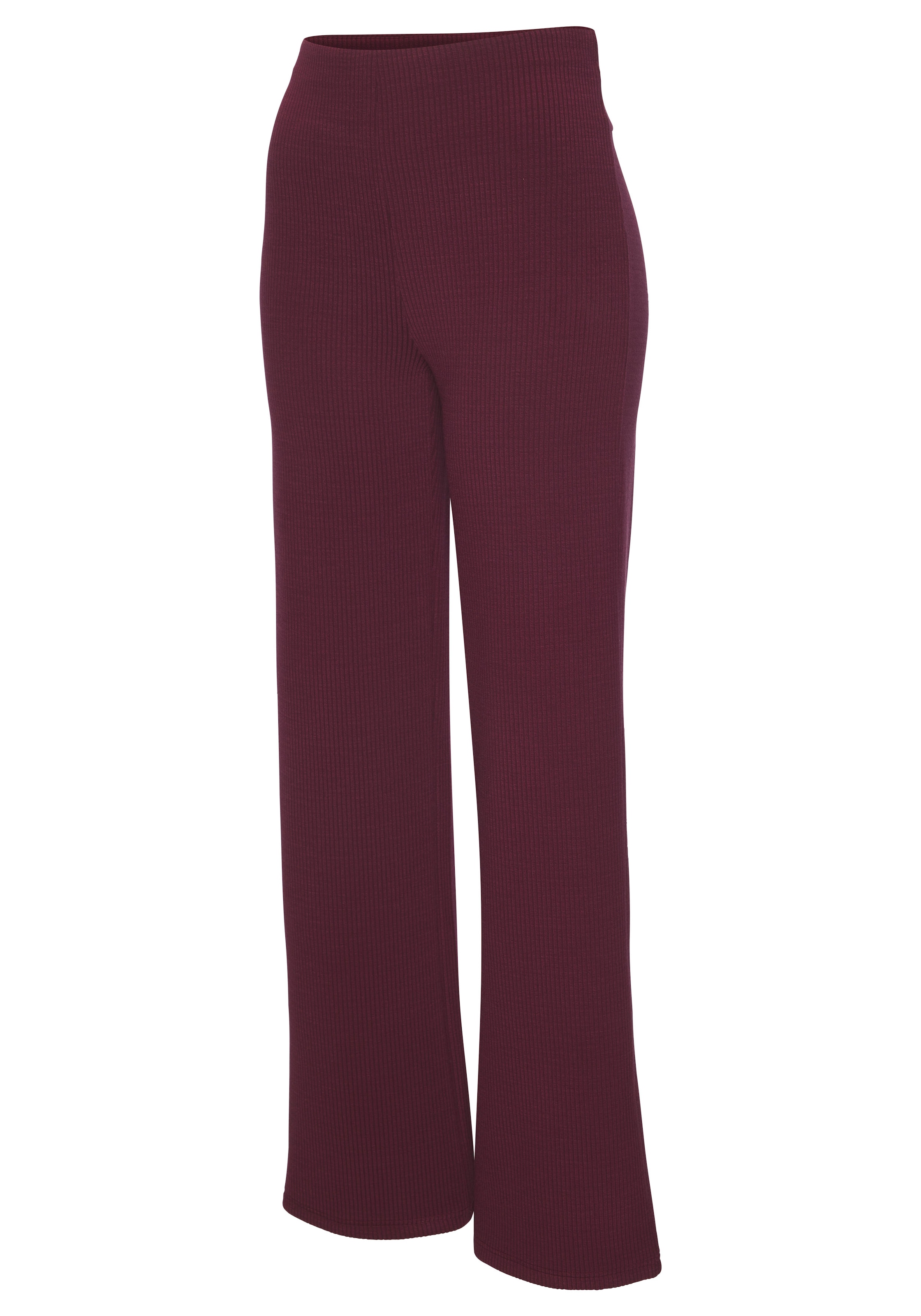 LASCANA ACTIVE Sporthose  aus elastischer Rippstruktur