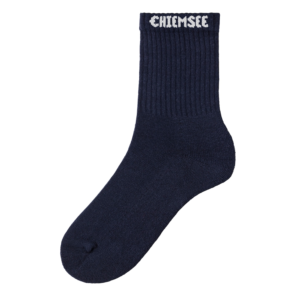 Chiemsee Tennissocken, (Packung, 6 Paar), mit eingestricktem Markennamen