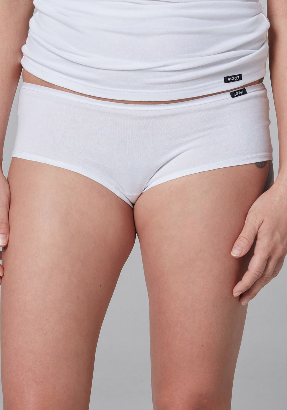 Skiny Panty »Cotton Advantage« 2er Pack,  bequem, flaches Gummi, hüfthoch, Baumwollmix