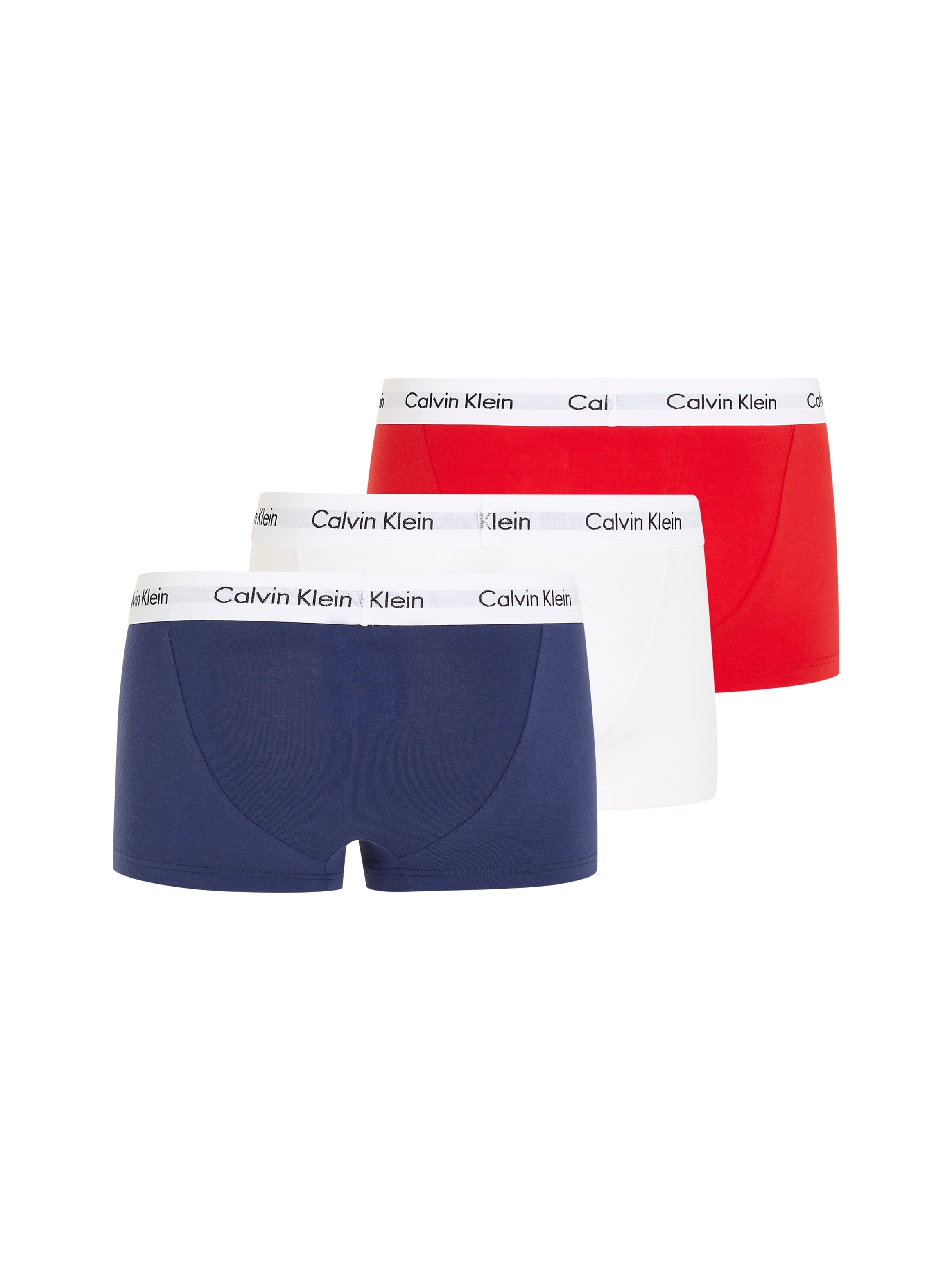 Calvin Klein Underwear Hipster, (3 St.), mit weissem Webbund