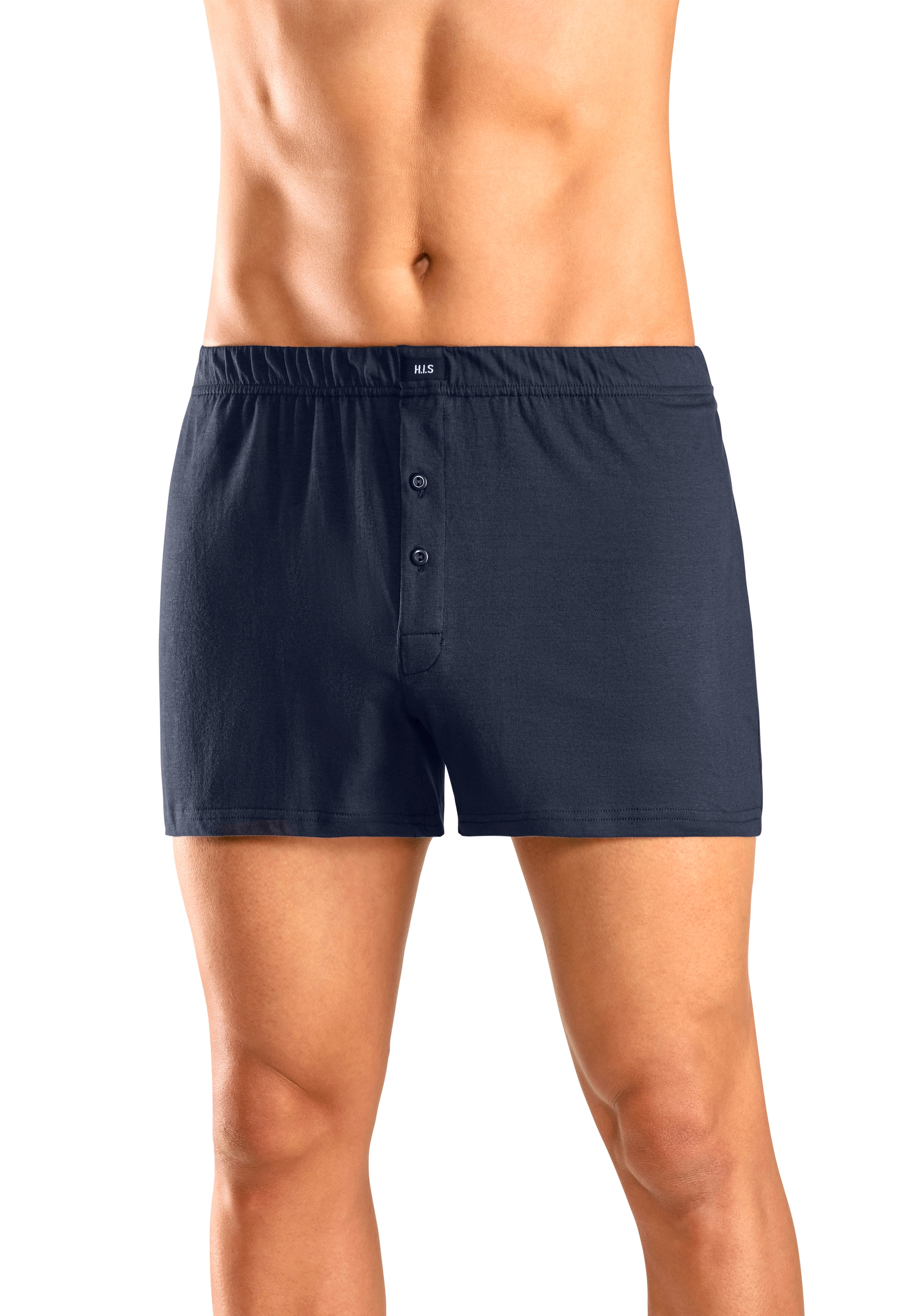 H.I.S Boxer ample »Herren Boxer« Paquet, 5 cuis weite Passform, Komfortbund, aus Baumwoll-Stretch