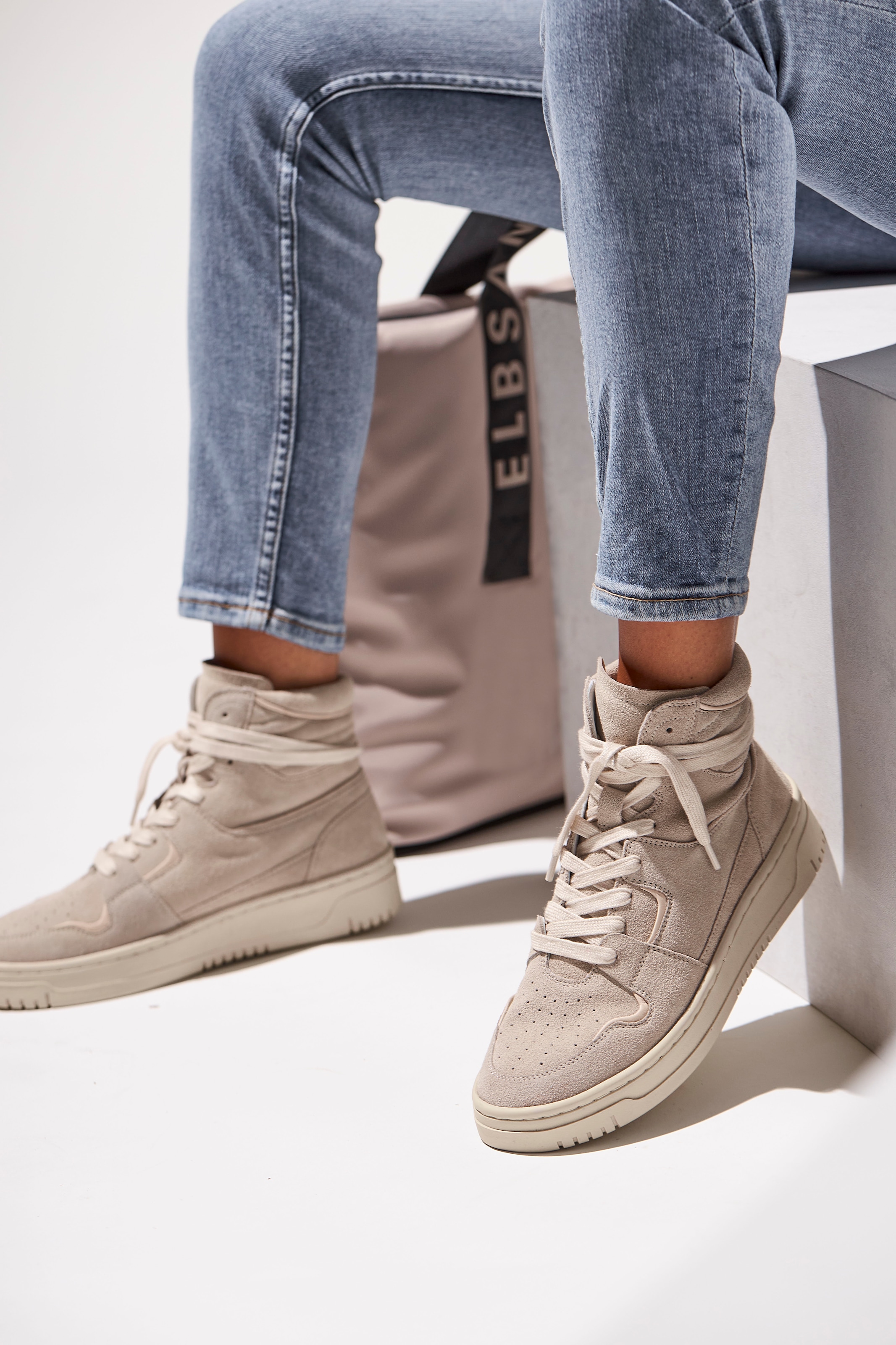 Elbsand Shopper »Schultertasche«, grosse Handtasche, Henkeltasche, Tragetasche, als Badetasche VEGAN